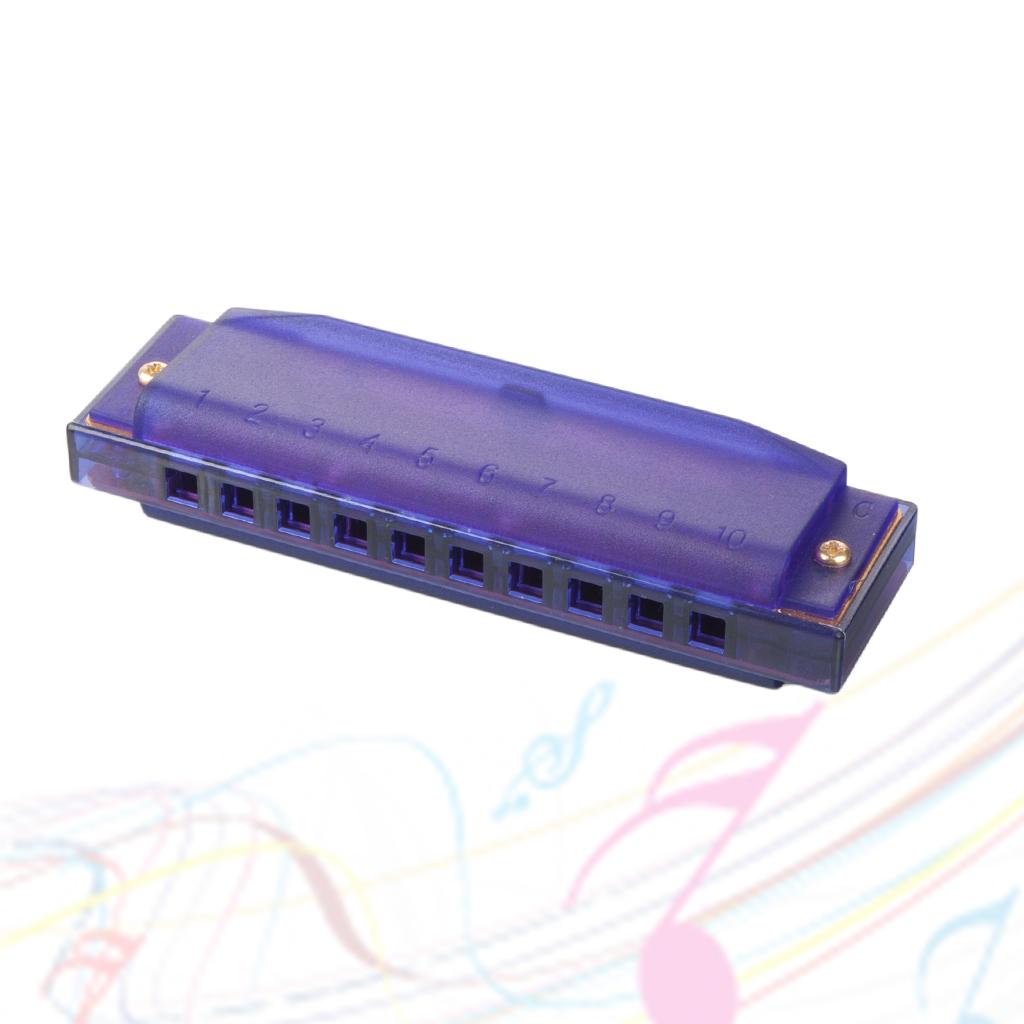 6Pieces 10 Hole C Key Harmonica Mouth Organ Musical Instrument Gift