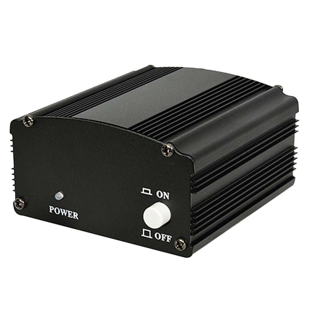 Universal 48V Phantom Power Supply Box for Condenser Microphones