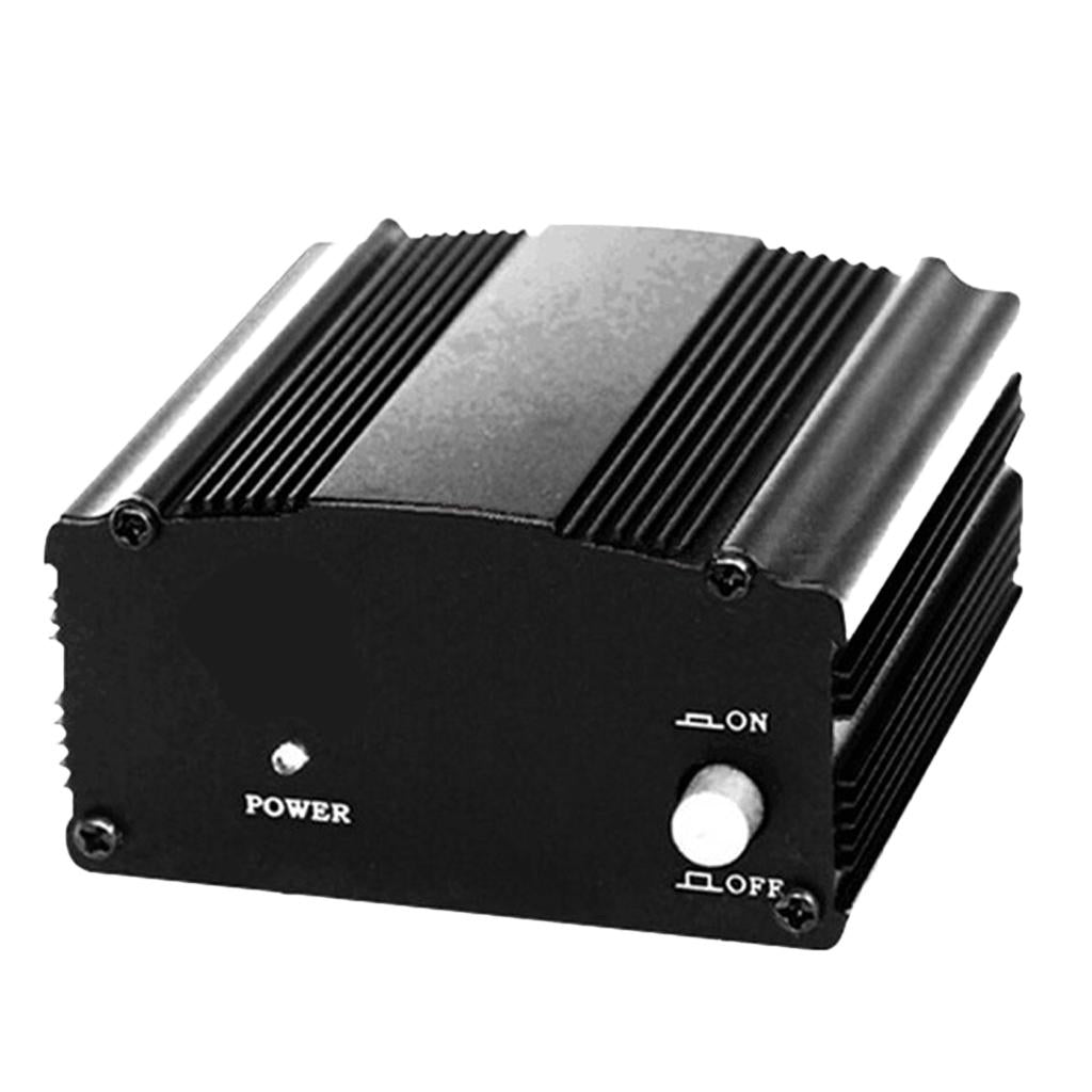 Universal 48V Phantom Power Supply Box for Condenser Microphones