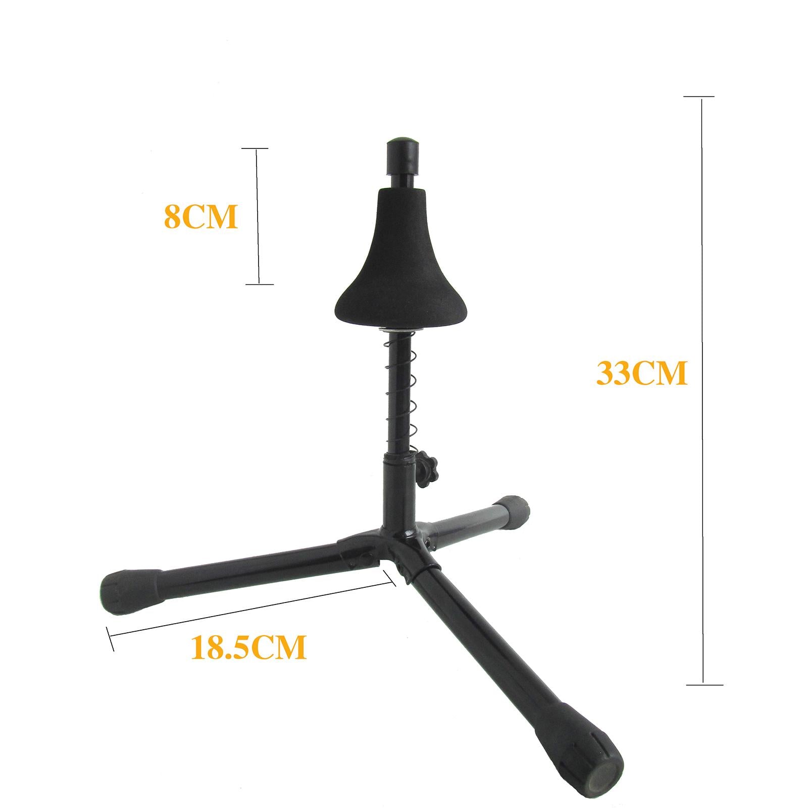 Detachable Foldable Trumpet Tripod Stand 3 Legs Display Holder Accessories