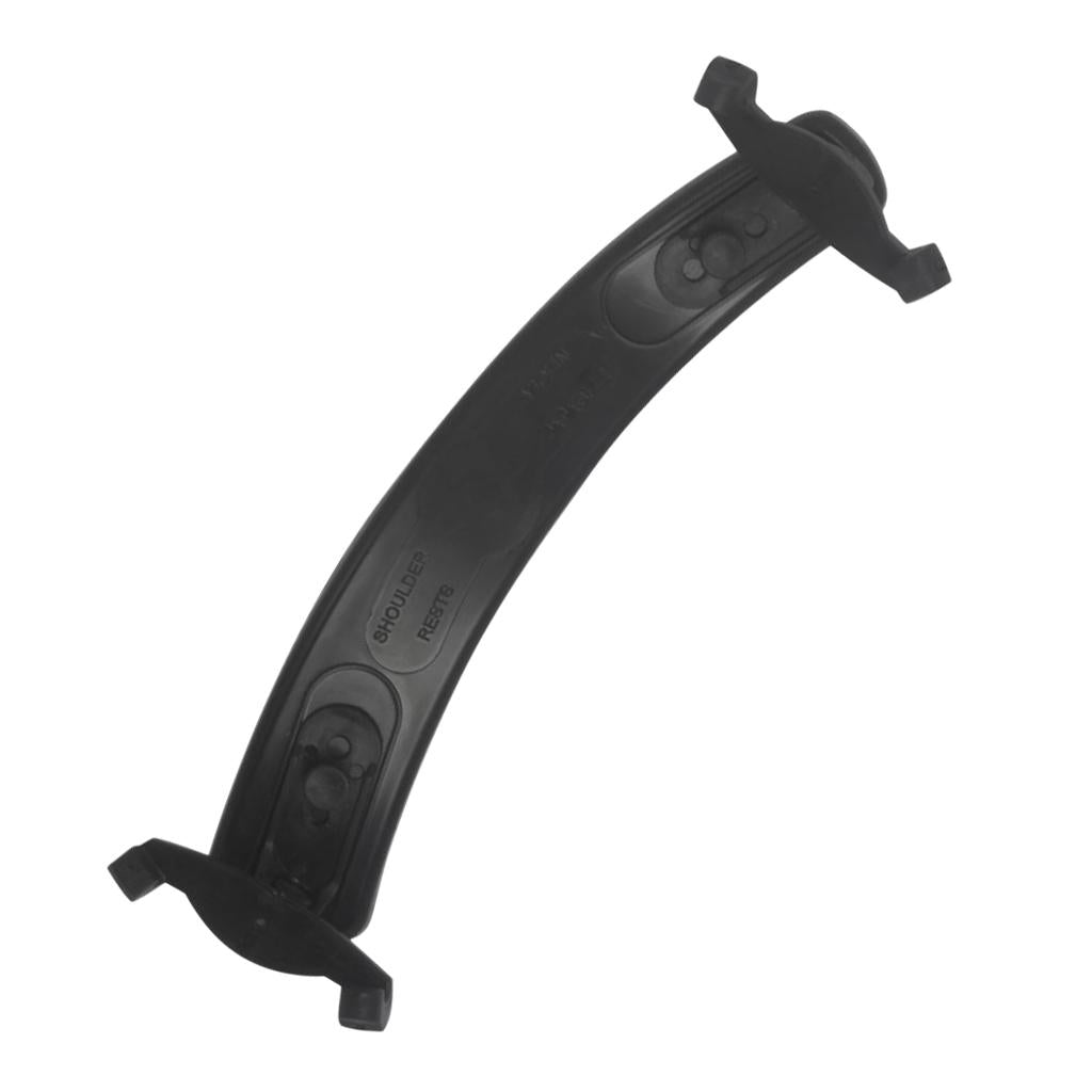 Violin Fiddle Shoulder Rest Pad Support Feet for Violin Fiddle Parts Black