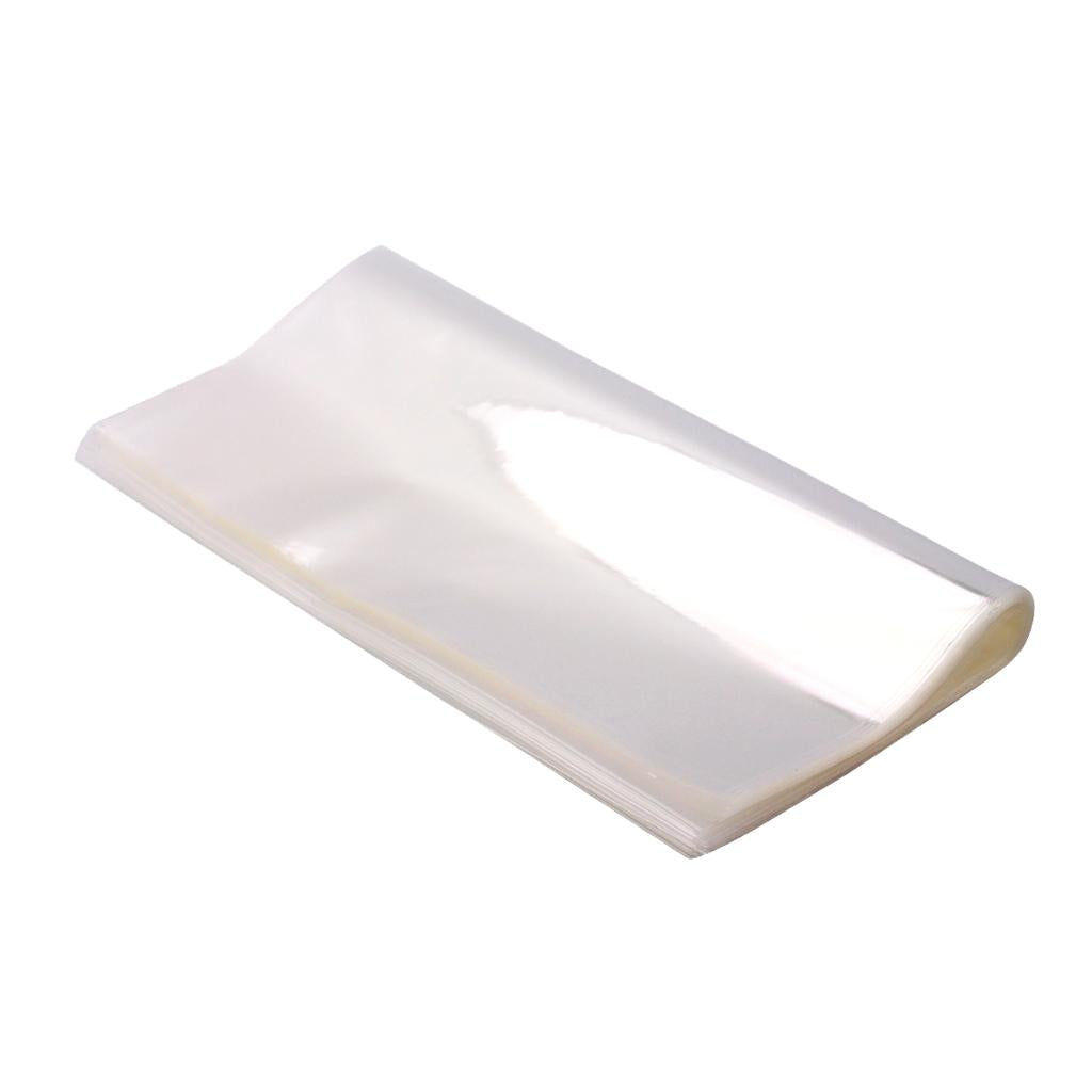 50pieces Plastic Record Sleeves Outer Clear for 12inch LP LD Storage Accs