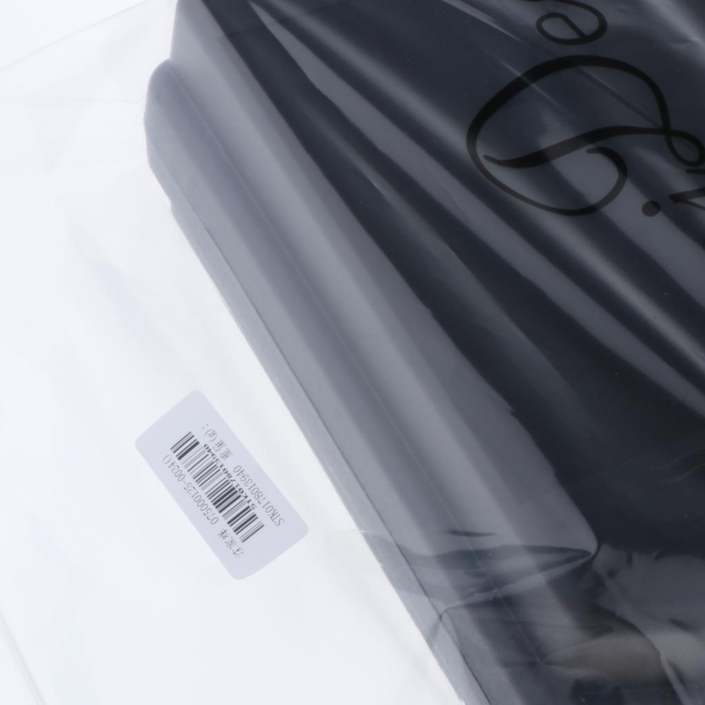 1x Durable Plastic Microphone Storage Case Box Fit 2 Mic Microphone Black