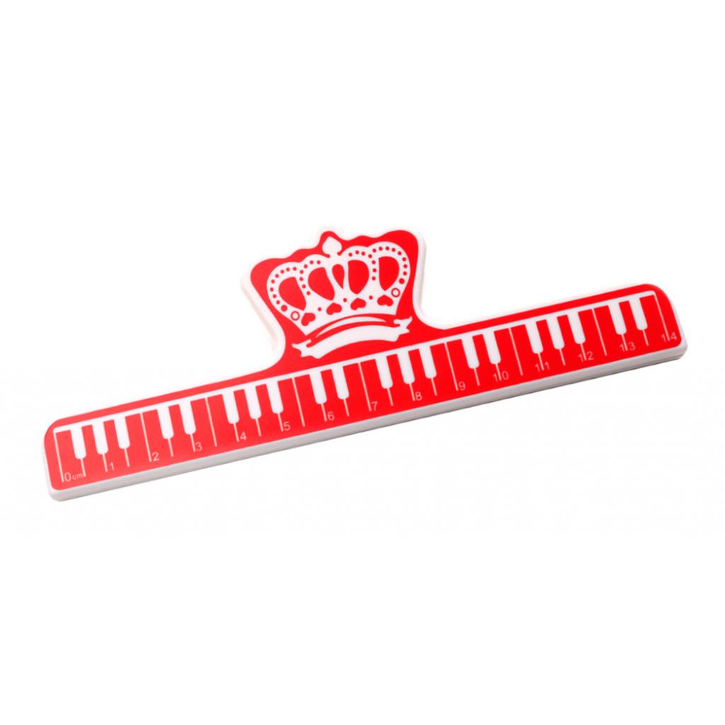 Plastic Music Note Book Score Page Holder Clips Music Stand Parts Red