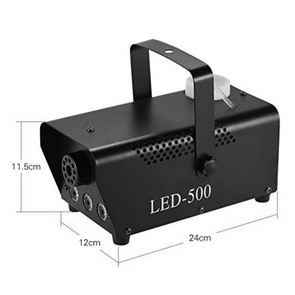 500W Fog Smoke Machine RGB 3 in 1 LED Light Stage Effect Wireless Remote