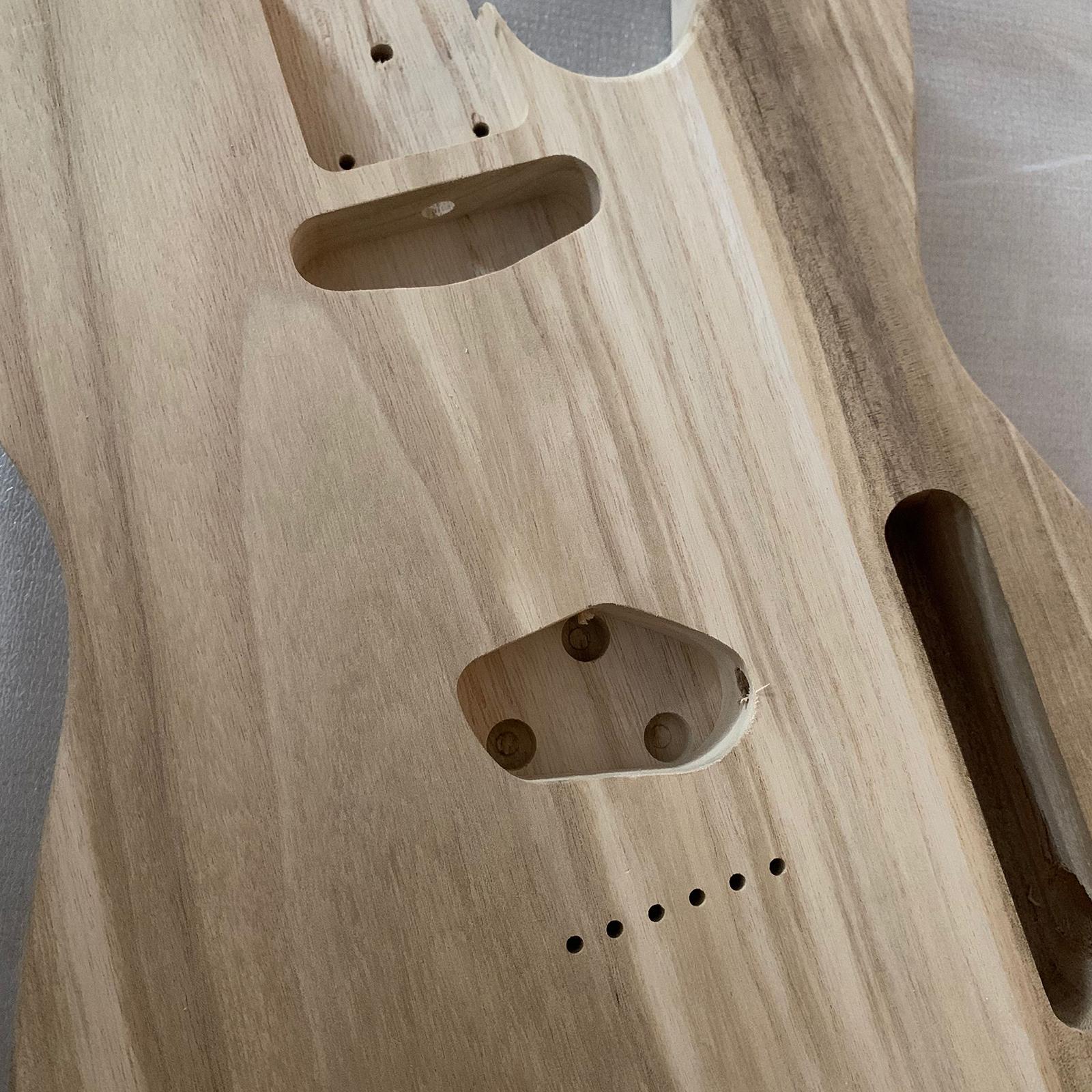 Maple Guitar Body Unfinished T-style DIY Material Luthier Tool Replacement