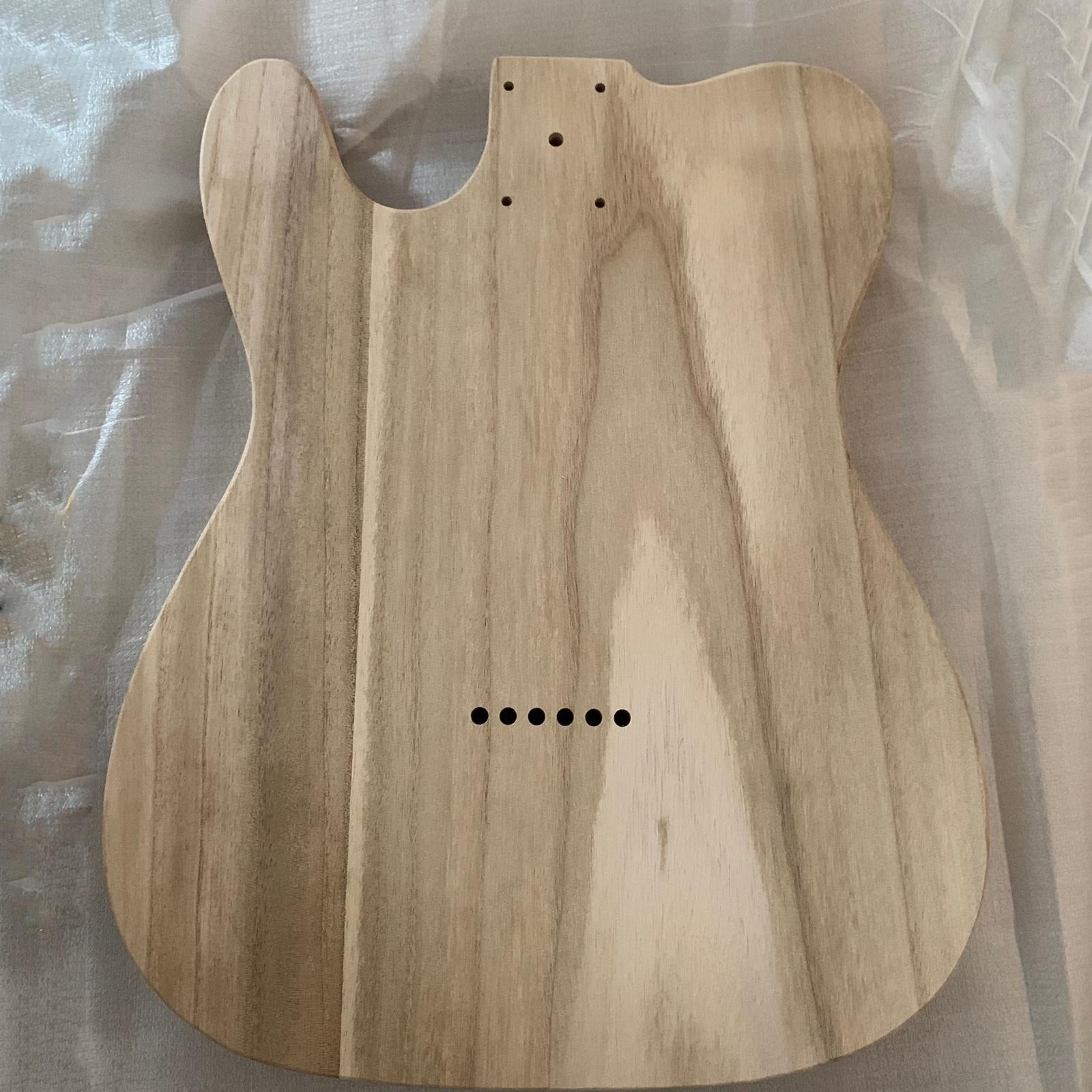 Maple Guitar Body Unfinished T-style DIY Material Luthier Tool Replacement