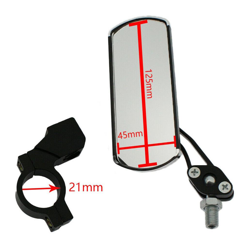 Handlebar Rear View Mirror Bike Bicycle Cycle Rotating MTB Road Riding Safe