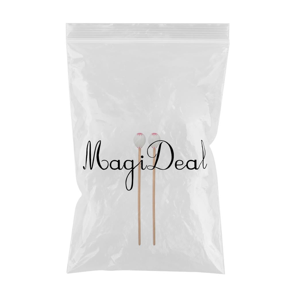 2x Marimba Mallets Beater Percussion Marimba Sticks