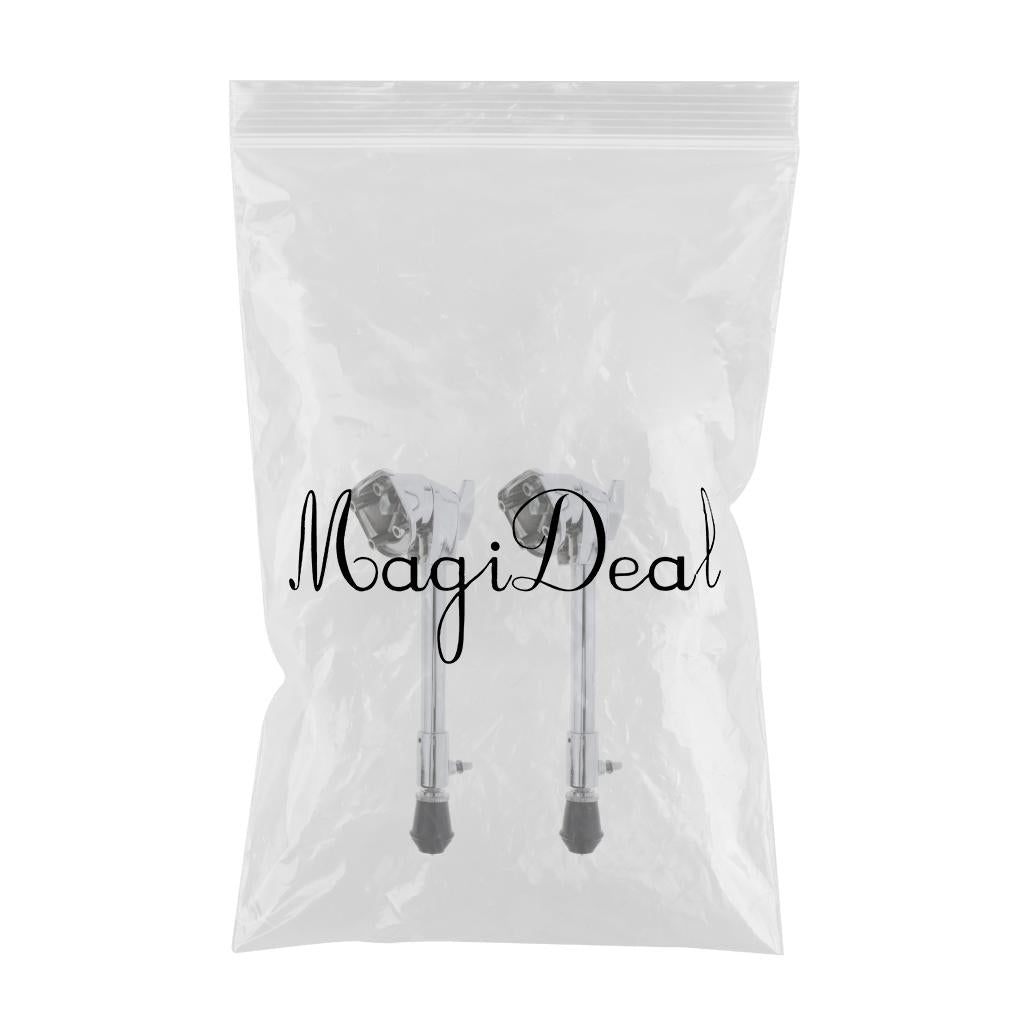 2PCS Anti-skid Drum Feet, Bass Drum Leg Instrument Accessory Square Head