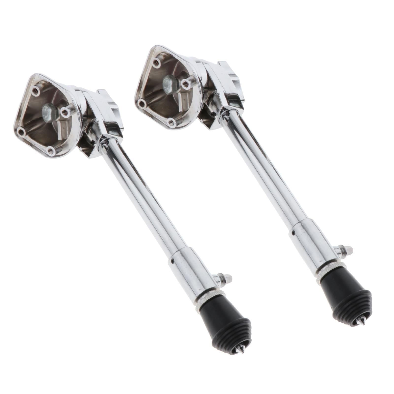 2PCS Anti-skid Drum Feet, Bass Drum Leg Instrument Accessory Square Head