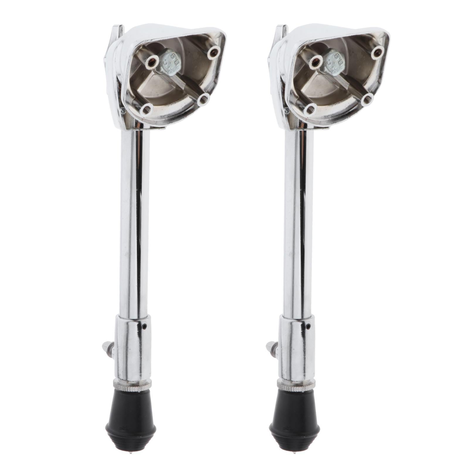 2PCS Anti-skid Drum Feet, Bass Drum Leg Instrument Accessory Square Head