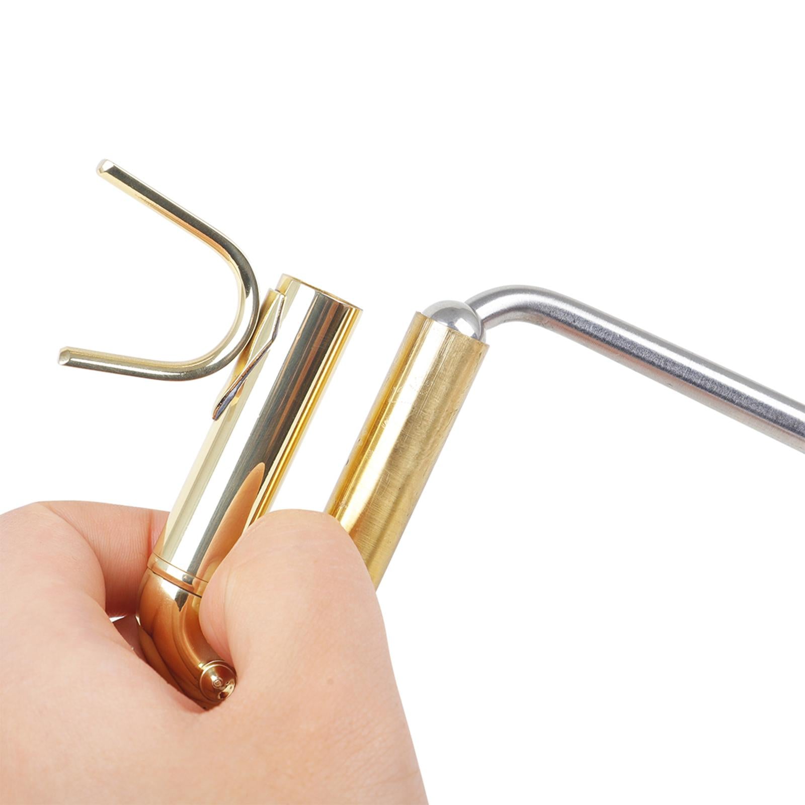 Trumpet Repair Tool Polished Maintenance with 2 Metal Balls Accs Parts