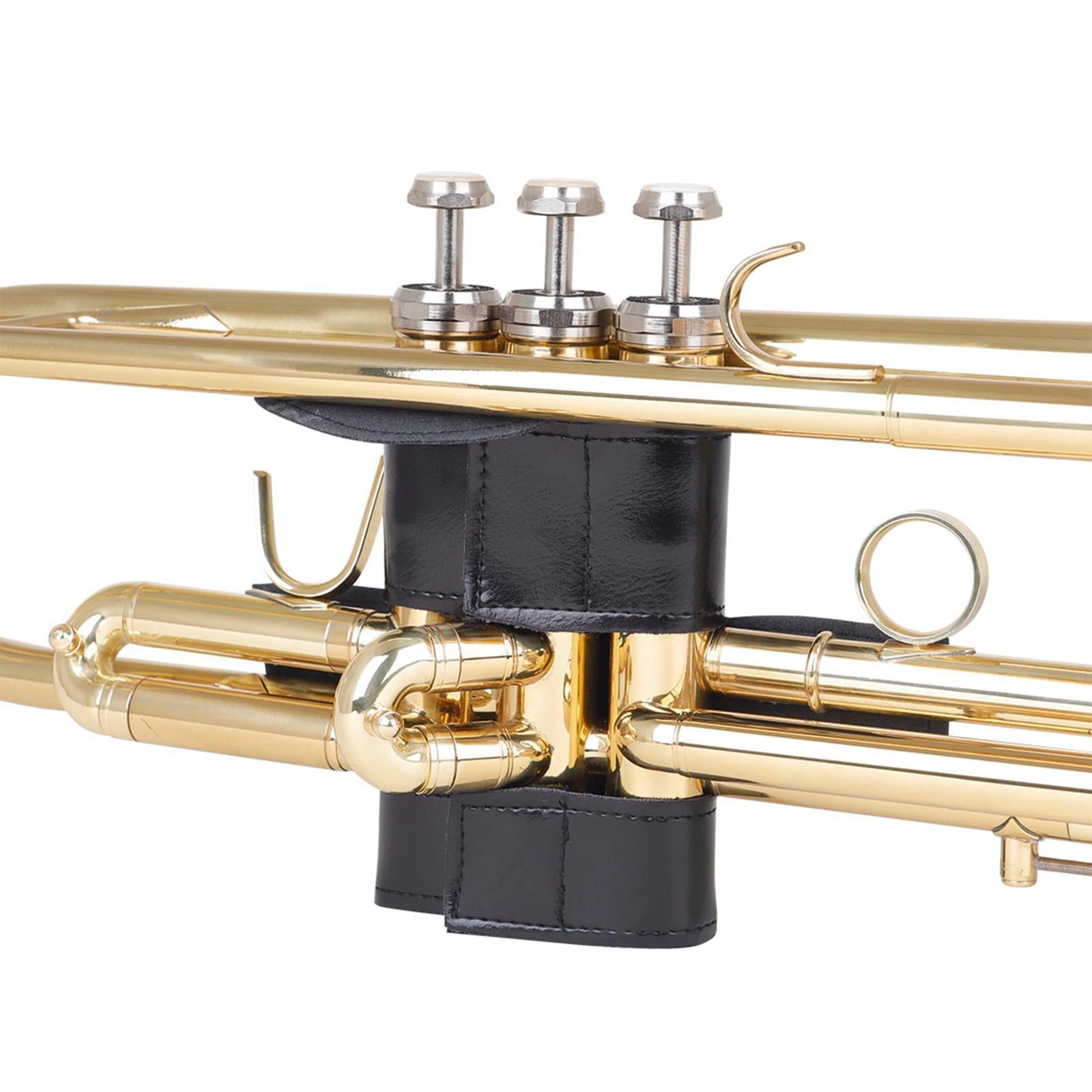 Durable Trumpet Valve Guard Trumpet Protect Cover Pro Trumpet Parts Black