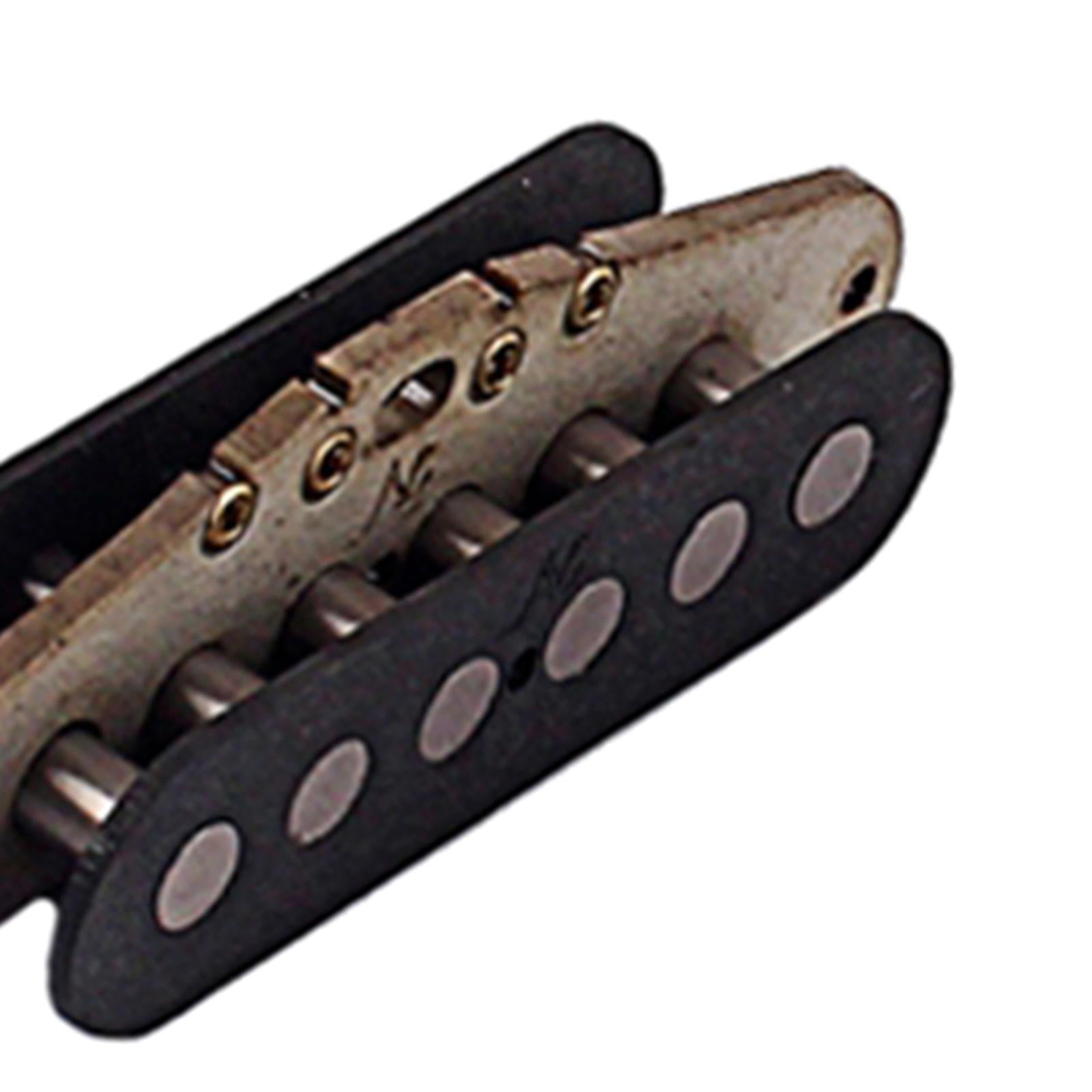 Prebuilt Constructed Neck Middle Bridage Pickup Alnico Rod Magnets for ST