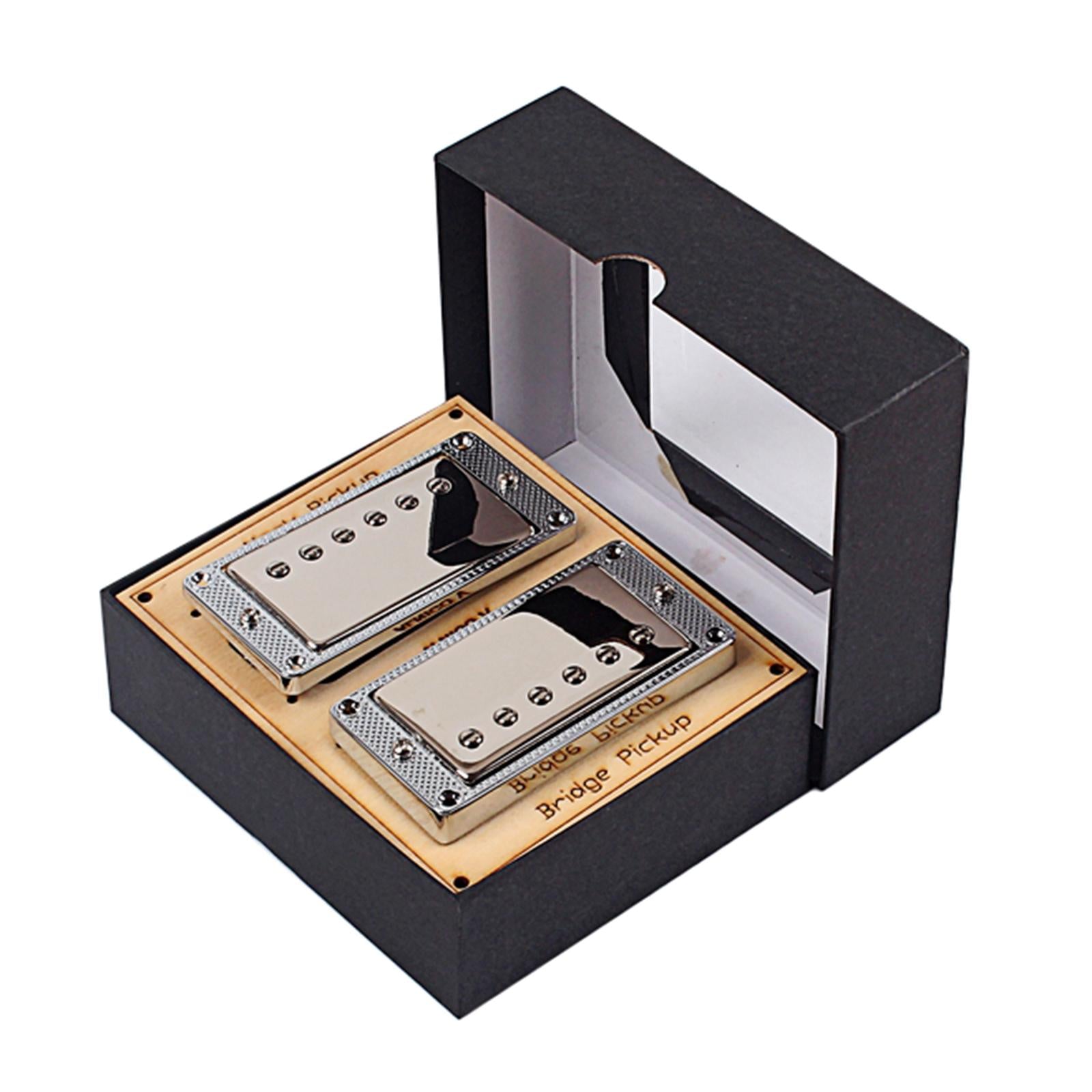 Silver Classic Pickups QUICK CONNECT Set For LP Guitars Musical Instrument