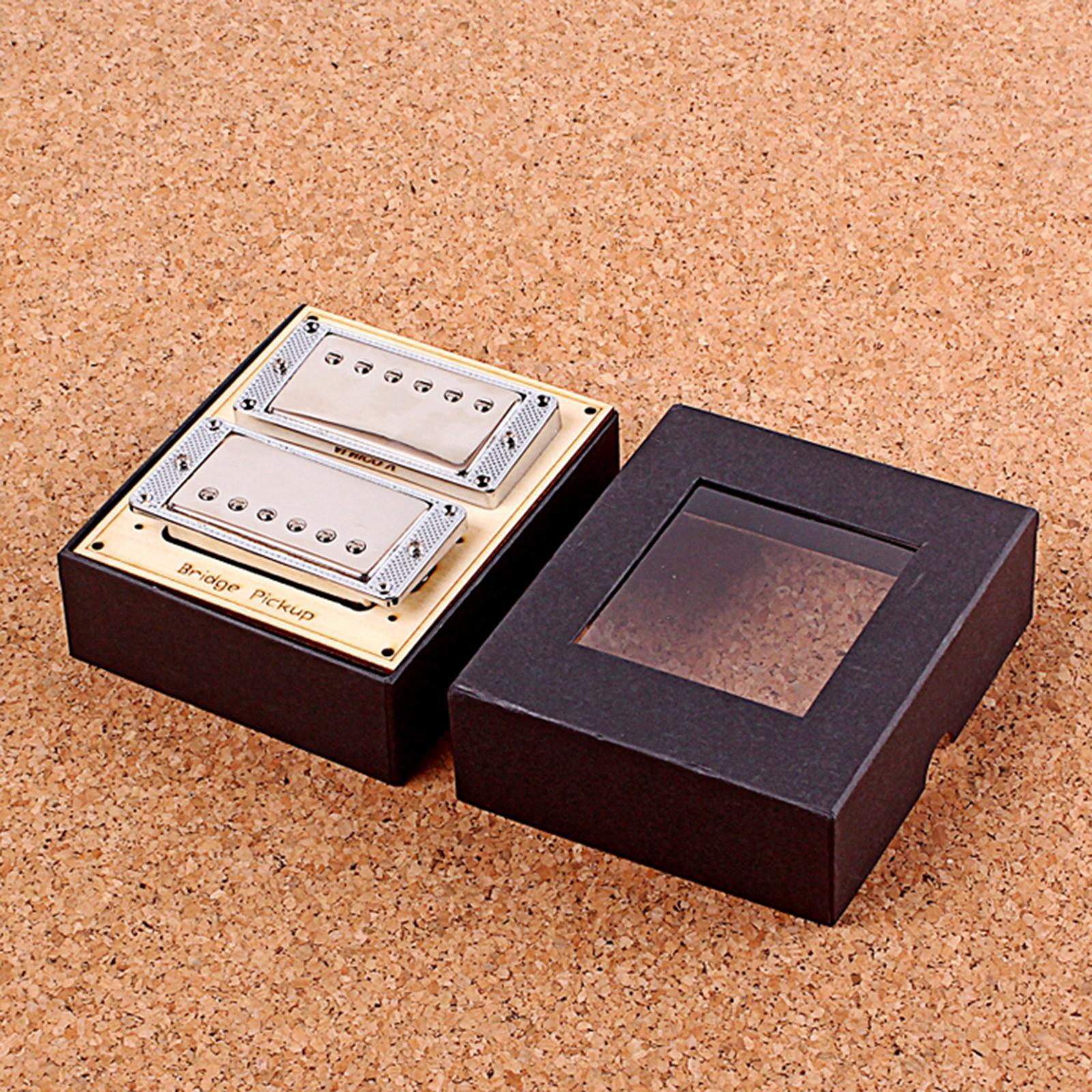 Silver Classic Pickups QUICK CONNECT Set For LP Guitars Musical Instrument