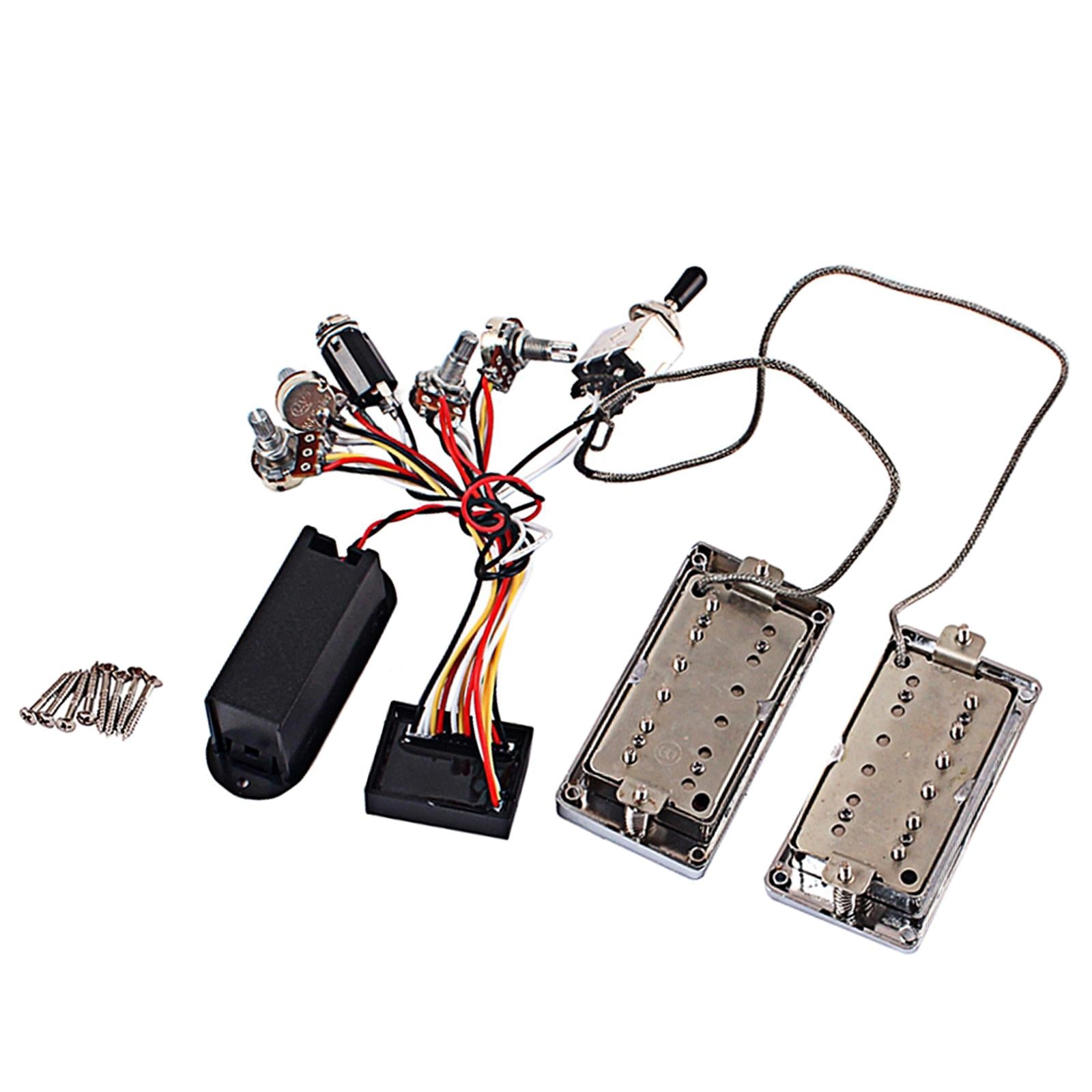 Silver Classic Pickups QUICK CONNECT Set For LP Guitars Musical Instrument
