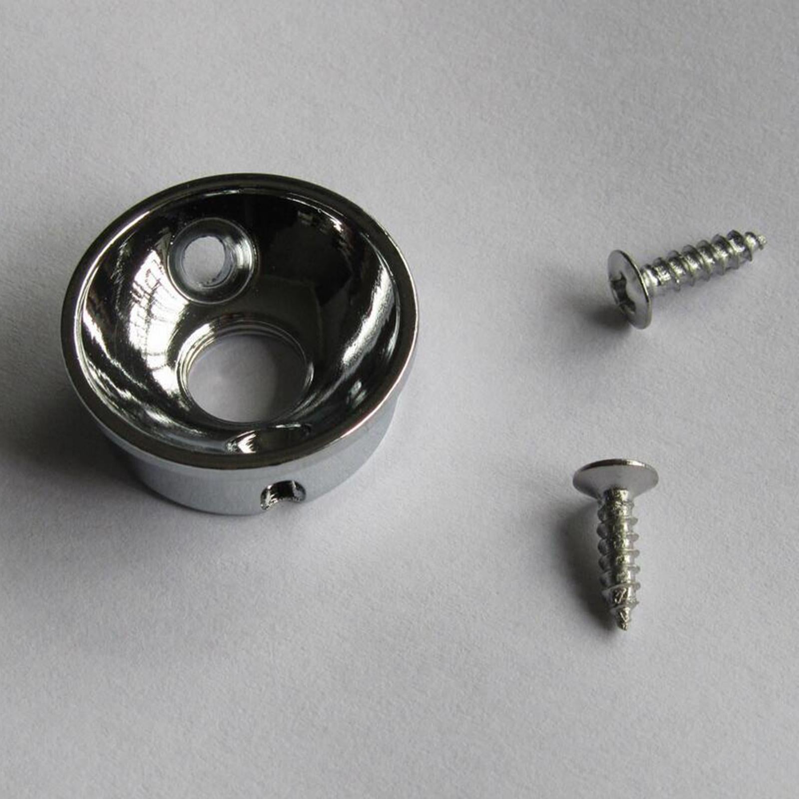 Electrosocket Jack Plate T-style Polished 3 Colors with Screws Parts Silver