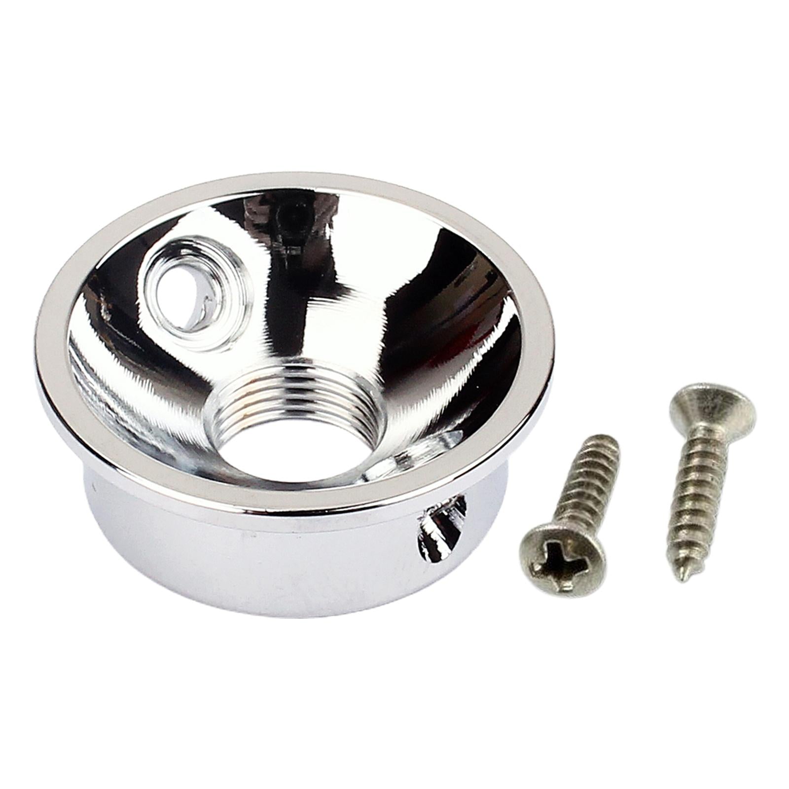 Electrosocket Jack Plate T-style Polished 3 Colors with Screws Parts Silver