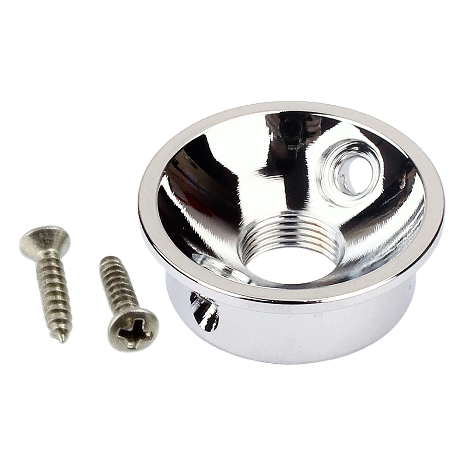 Electrosocket Jack Plate T-style Polished 3 Colors with Screws Parts Silver