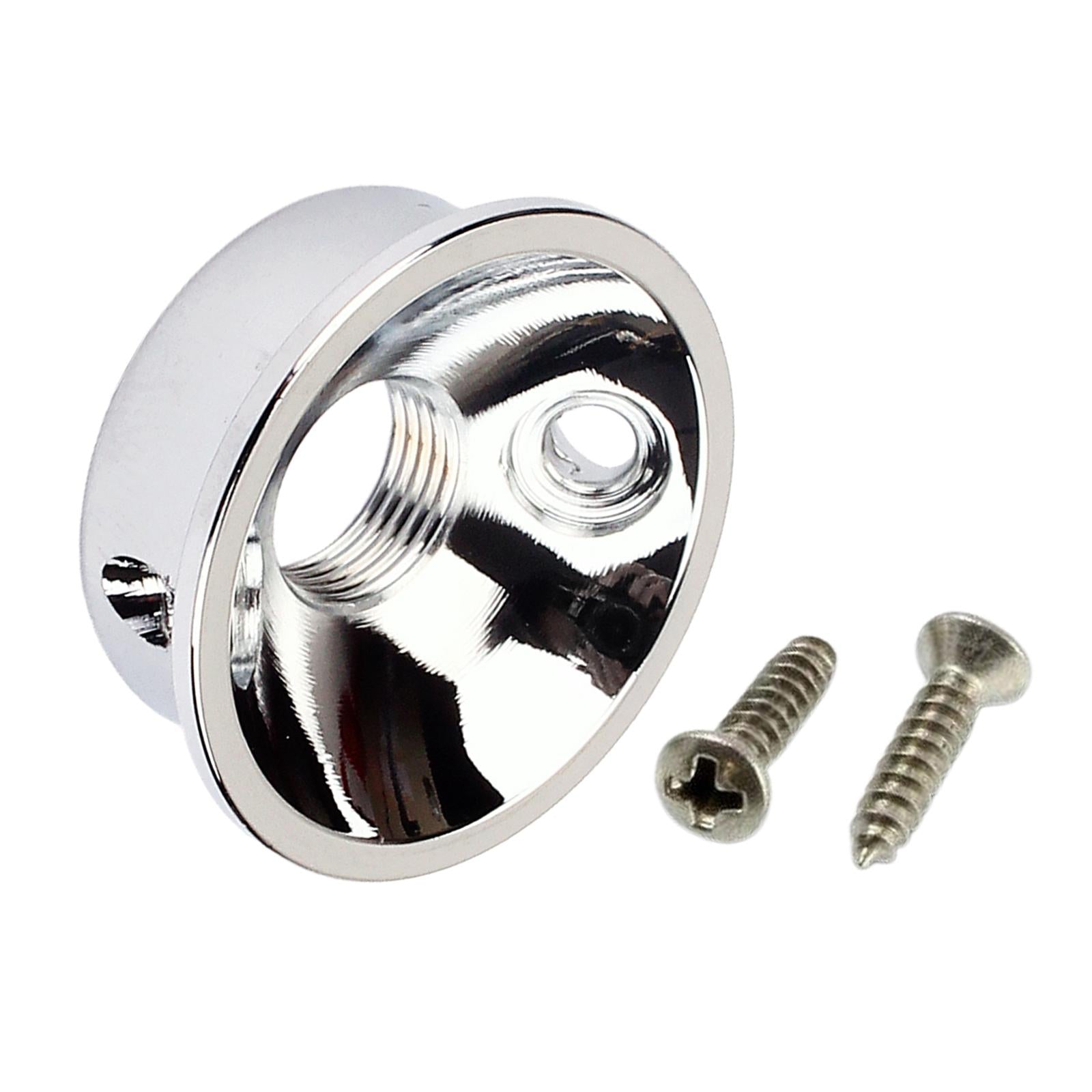 Electrosocket Jack Plate T-style Polished 3 Colors with Screws Parts Silver