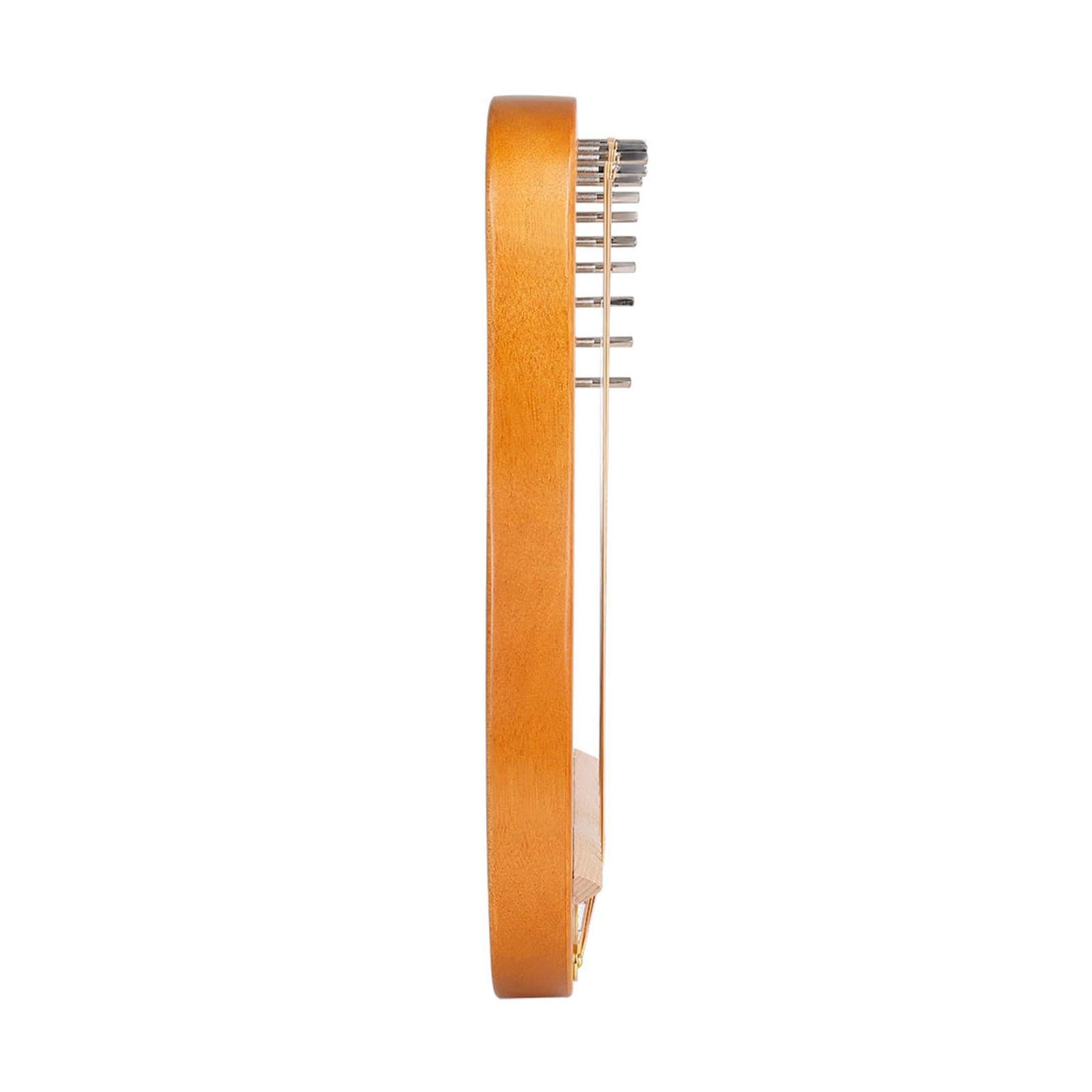 Portable Engraved Exquisite Harp and Wrench Great Gift for Music Lovers Kids