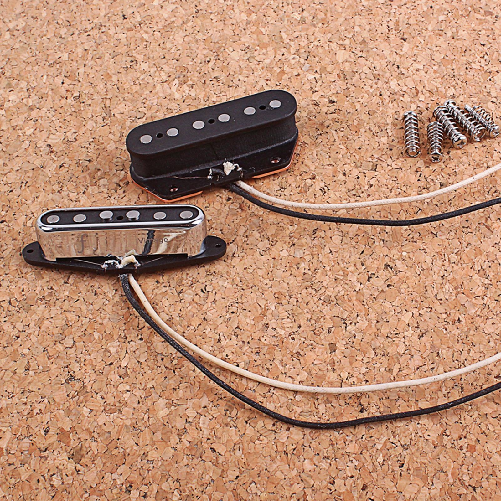 Single Coil Guitar Pickup Set T-Style Electric Guitar Parts Accessories