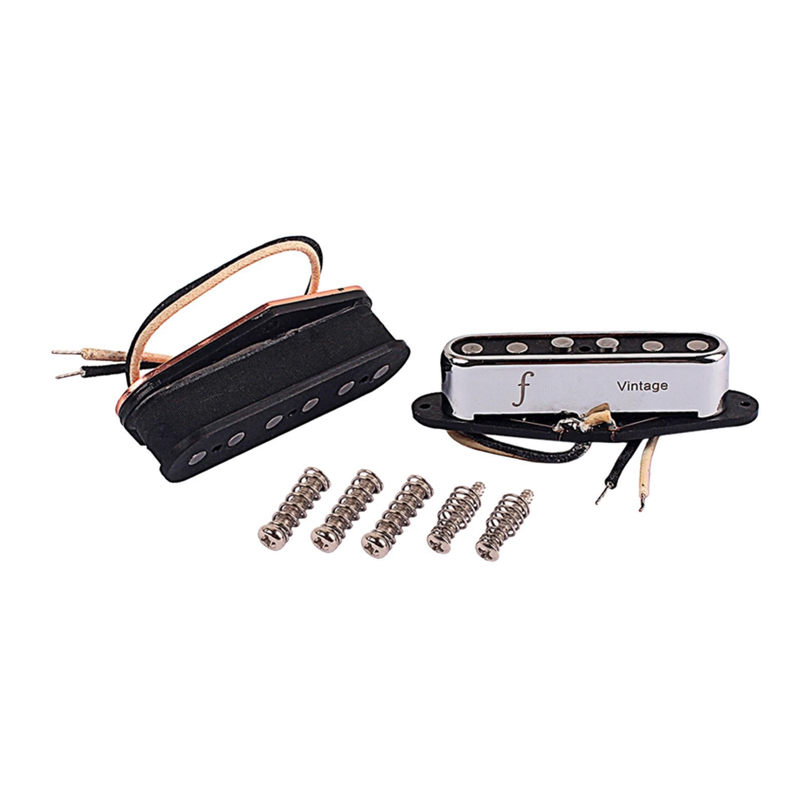 Single Coil Guitar Pickup Set T-Style Electric Guitar Parts Accessories