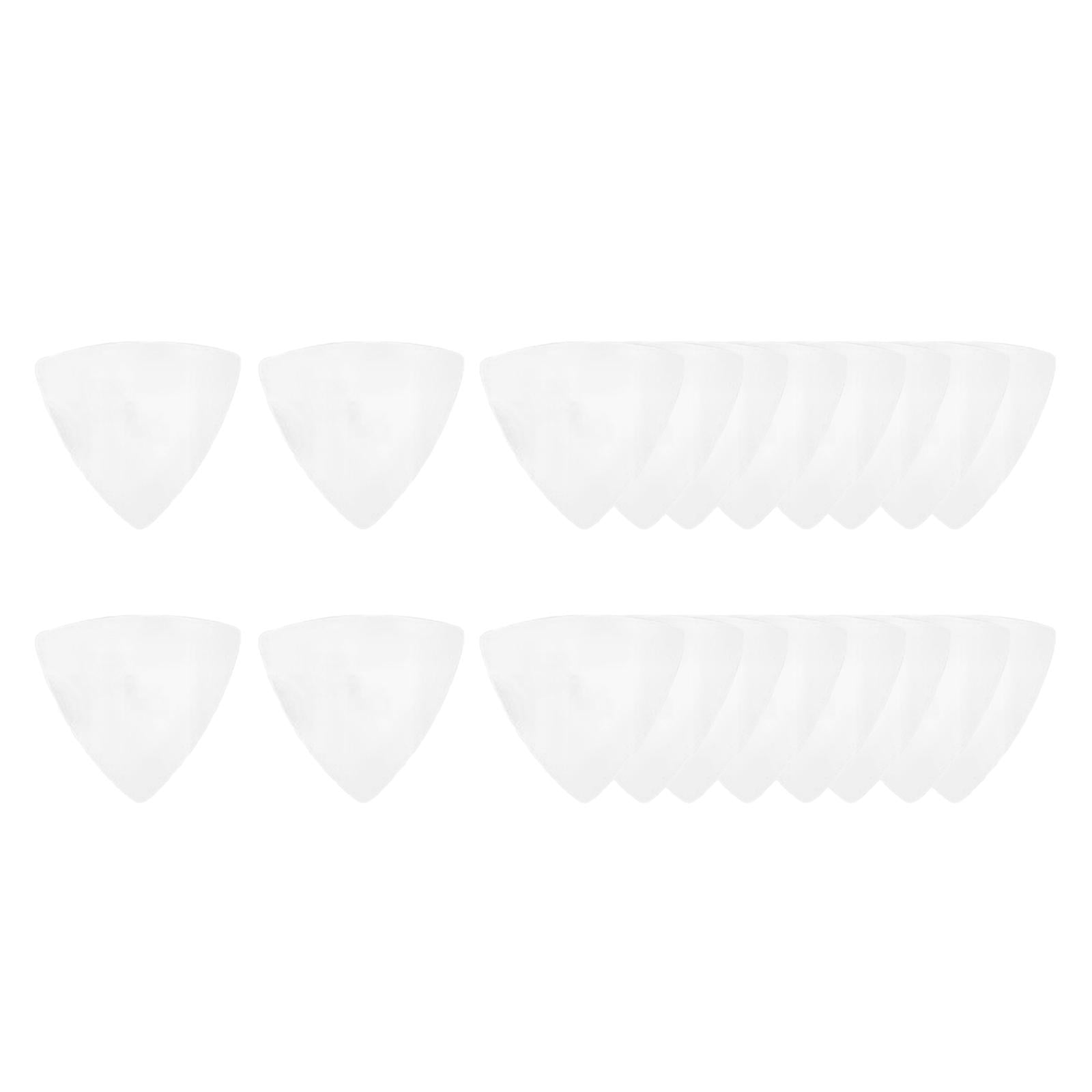 Stainless Steel Guitar Picks 0.3mm Thin Bass Pick Triangular