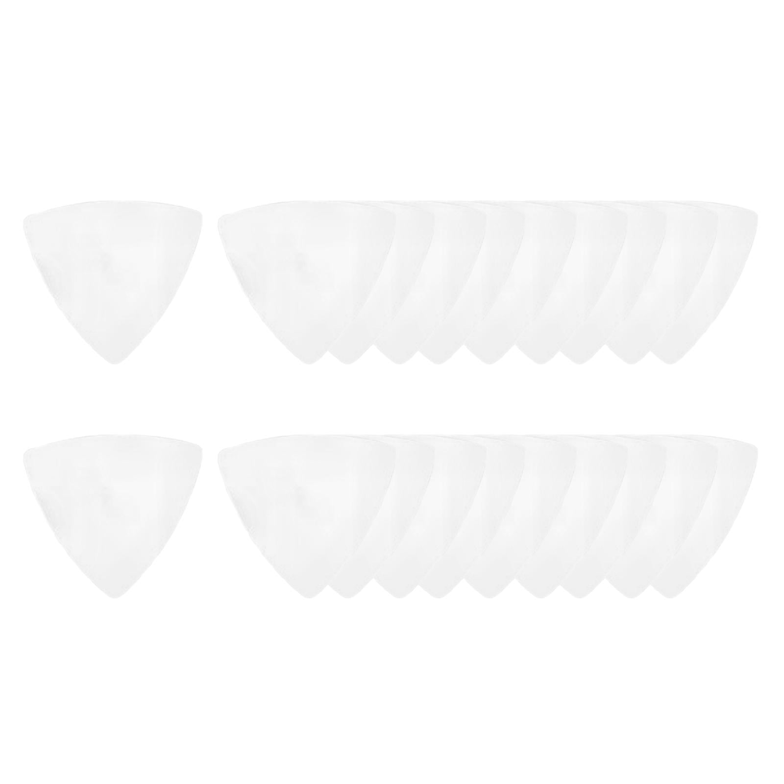 Stainless Steel Guitar Picks 0.3mm Thin Bass Pick Triangular