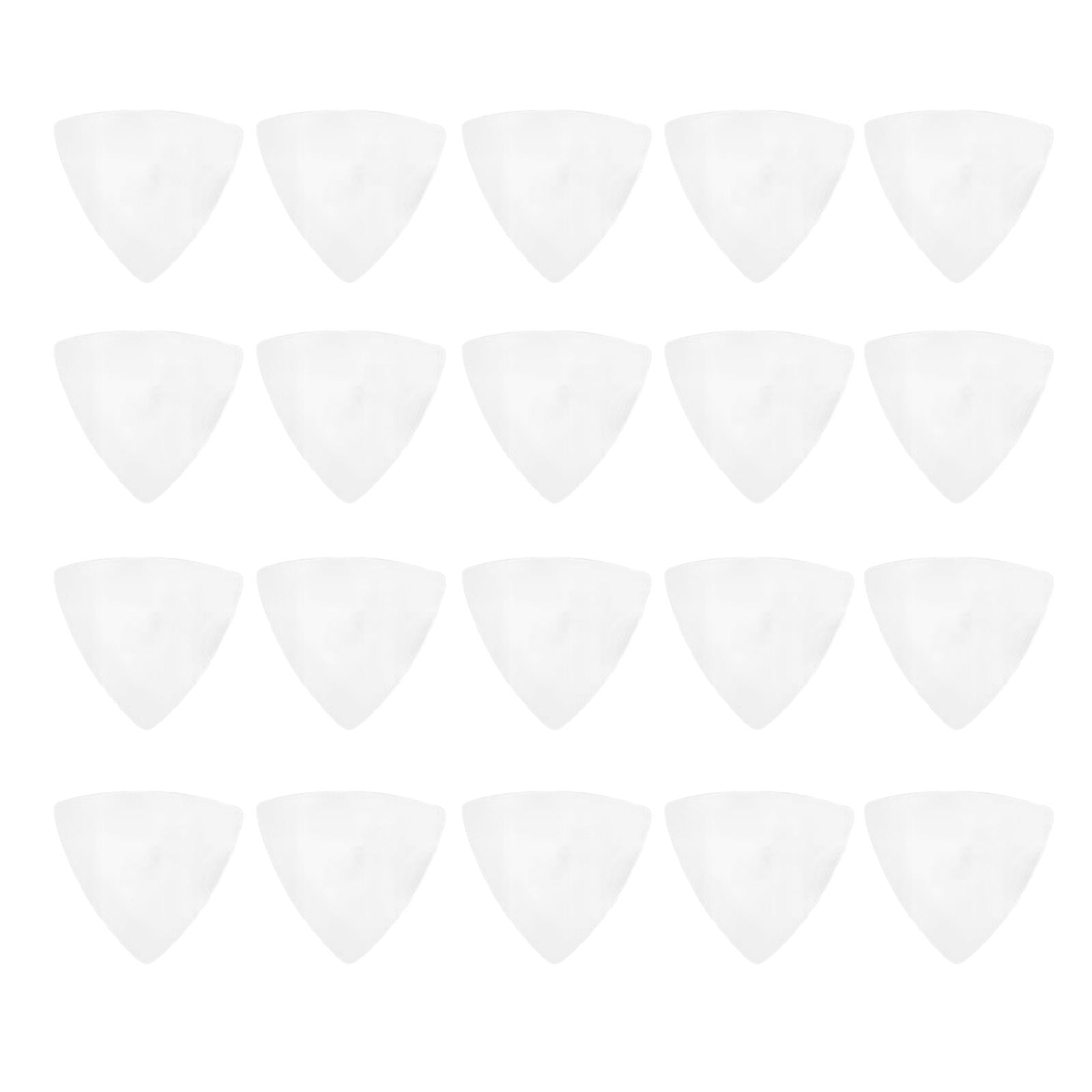 Stainless Steel Guitar Picks 0.3mm Thin Bass Pick Triangular