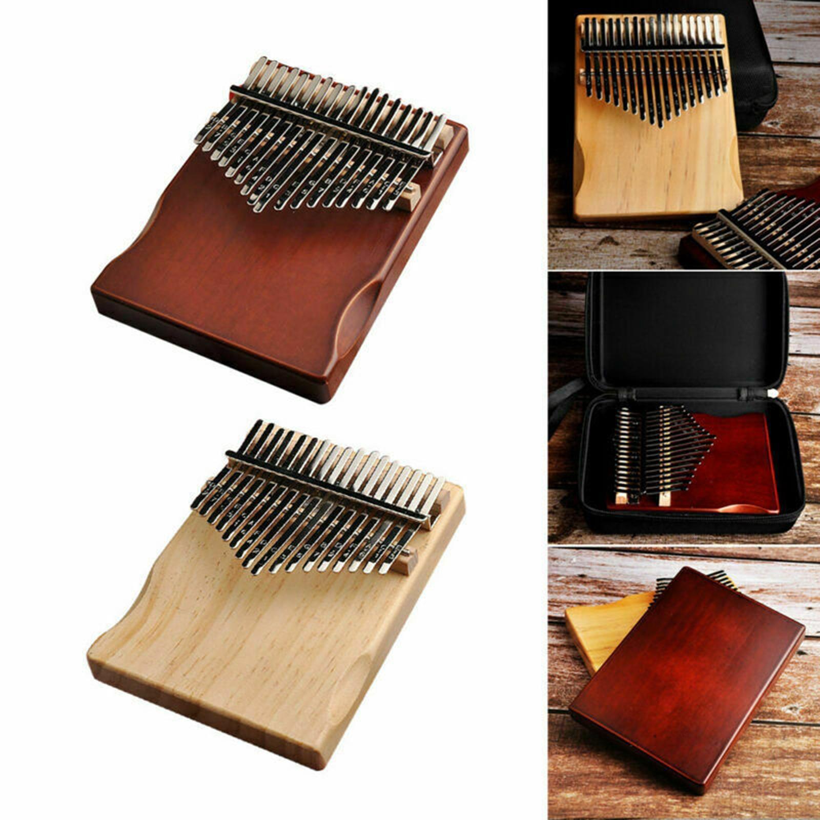 Kalimba Thumb Piano 17 Keys Musical Instruments,Finger Piano Gifts Wood