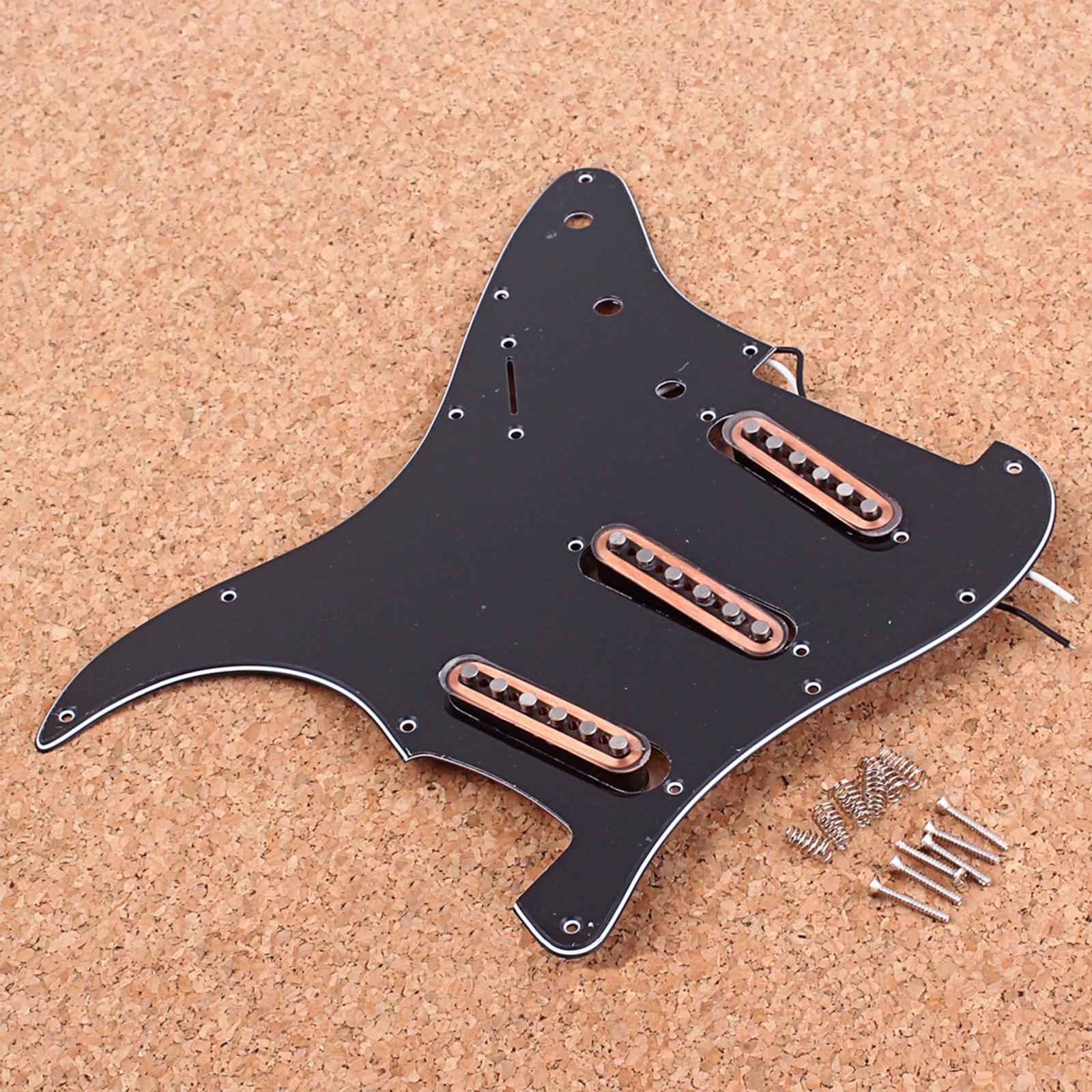 3x Vintage Tone Alnico V Single Coil Pickups Set for ST Style Guitar Accs