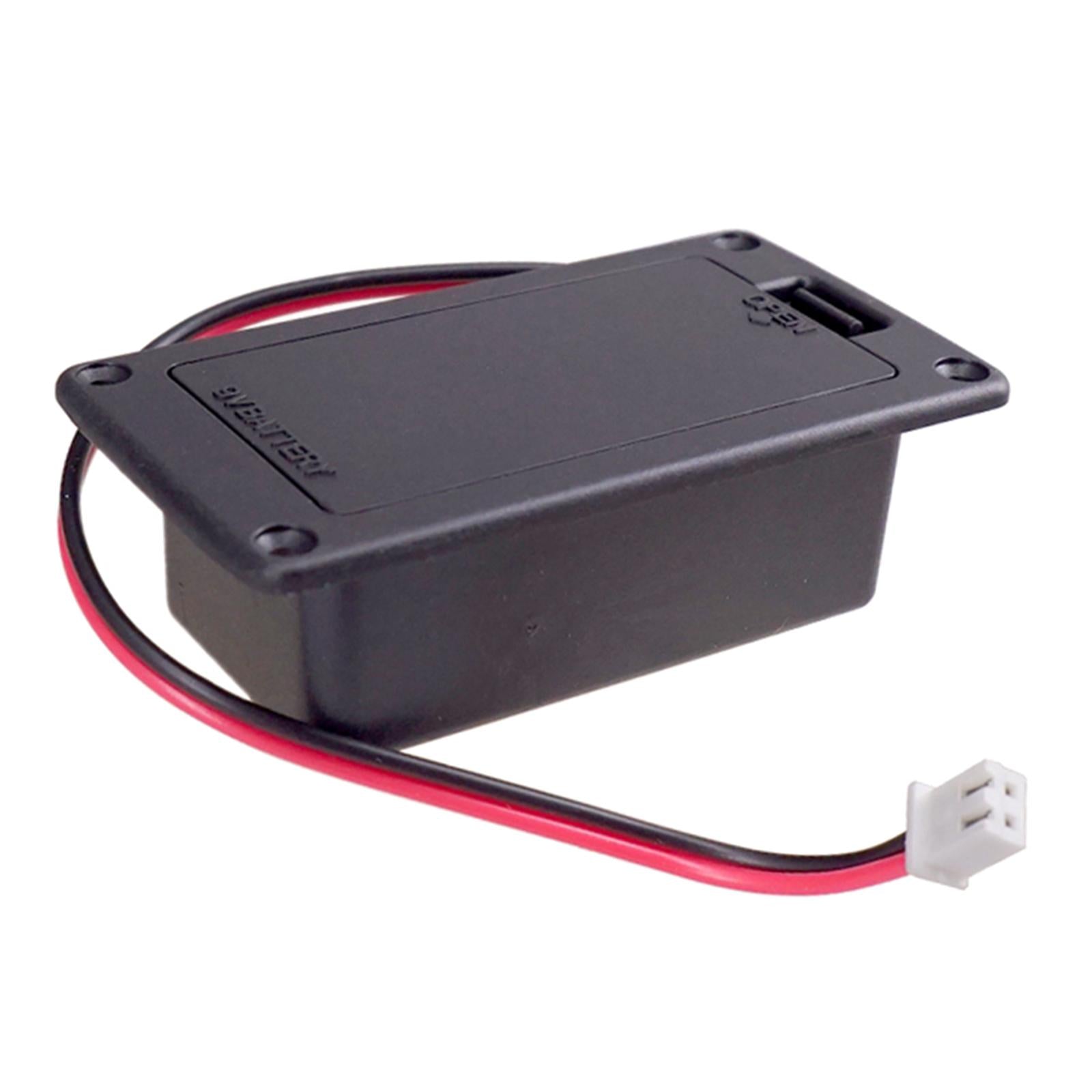 ABS 9V Battery Holder/Case/Box Compartment Cover Case Guitar & Bass