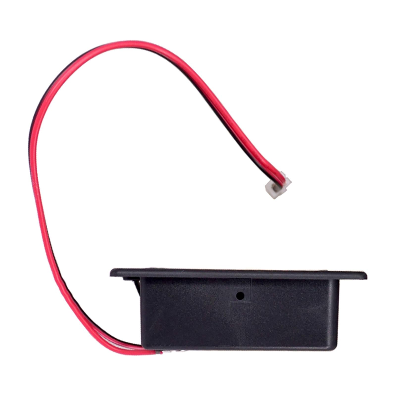 ABS 9V Battery Holder/Case/Box Compartment Cover Case Guitar & Bass