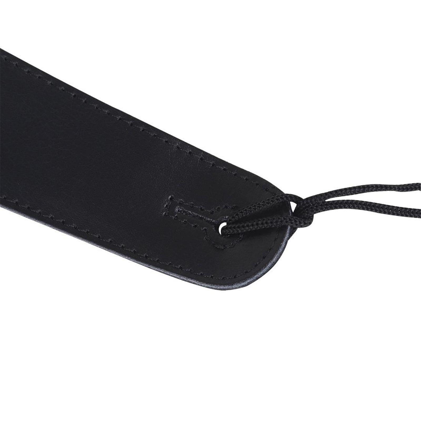 Adjustable Cowhide Soft Strap for Electric Acoustic Guitar Bass Black