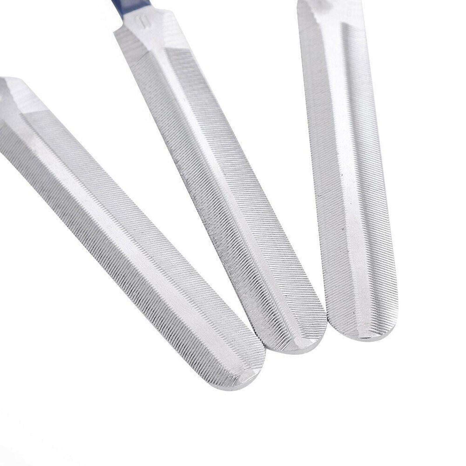 Guitar Nut File Set Double Edge Nut Slotting File for Electric Guitar Parts