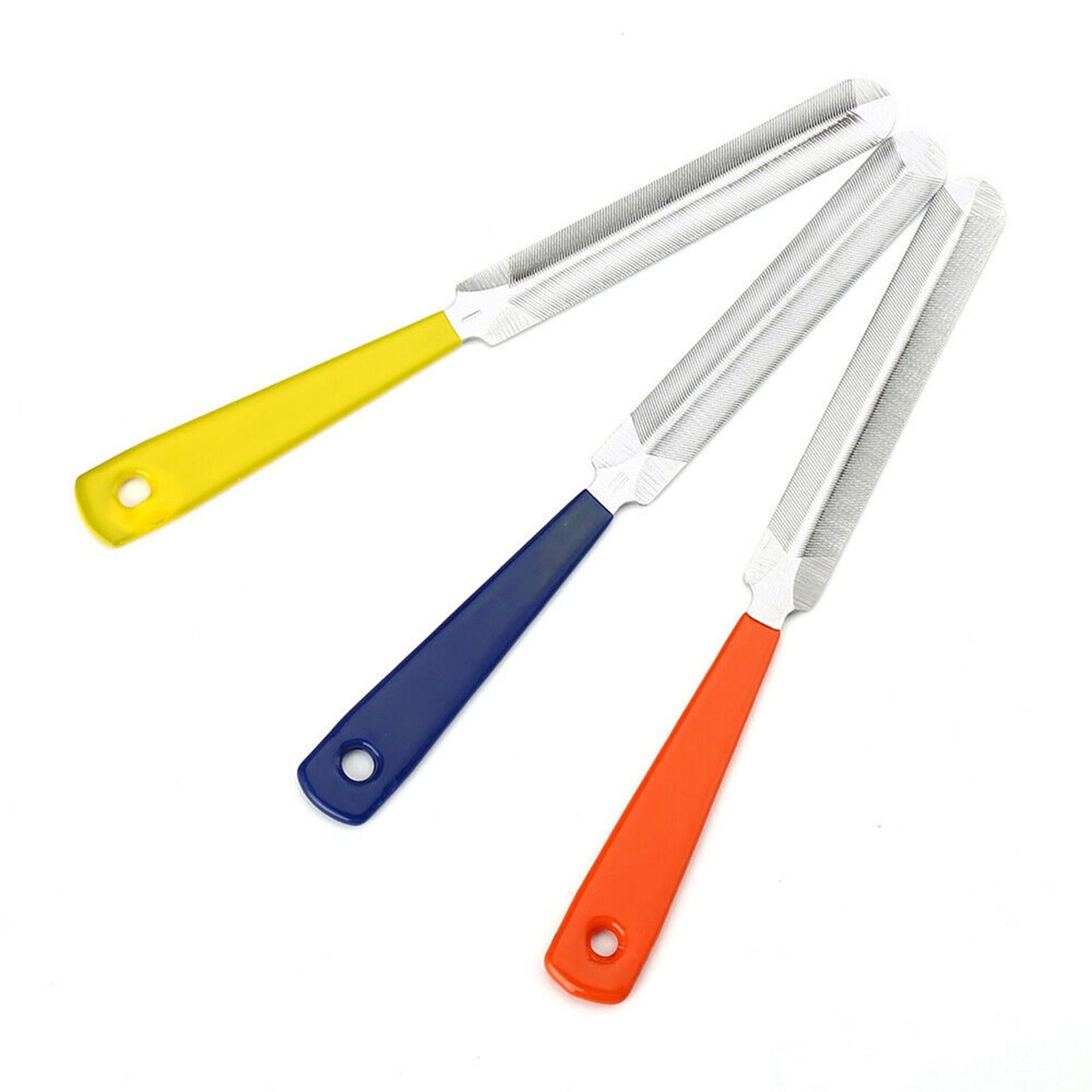 Guitar Nut File Set Double Edge Nut Slotting File for Electric Guitar Parts
