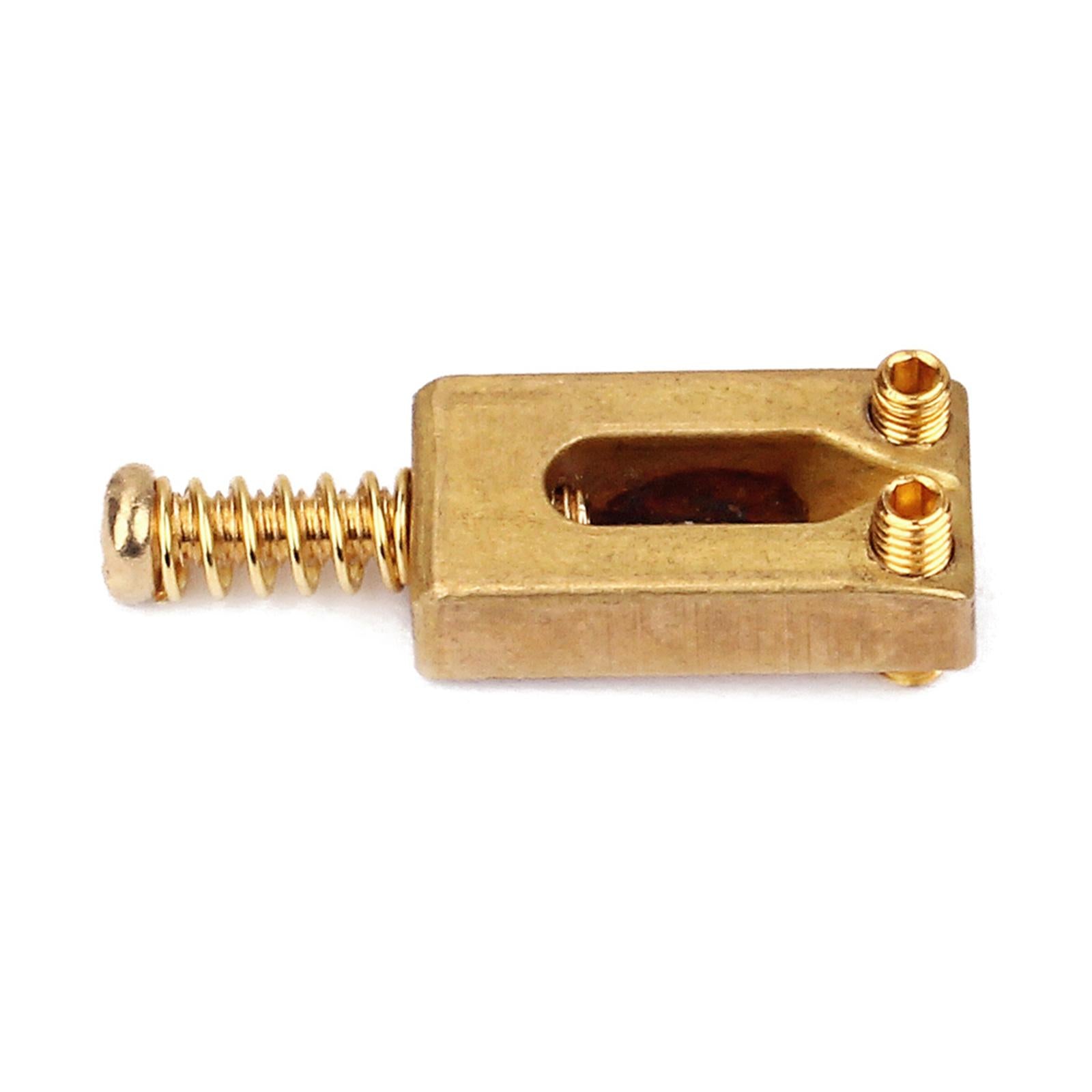 6pc/set Brass Guitar Bridge Saddles Wrench for ST Stringed Guitar Accs