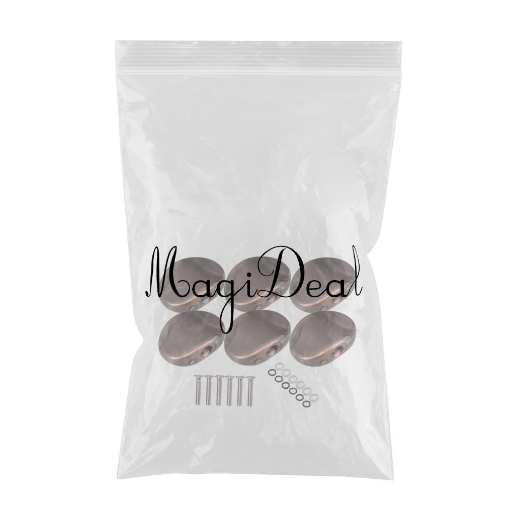 Guitar Tuning Pegs Cap Tuners Machine Head Replacement Buttons Knobs style 2