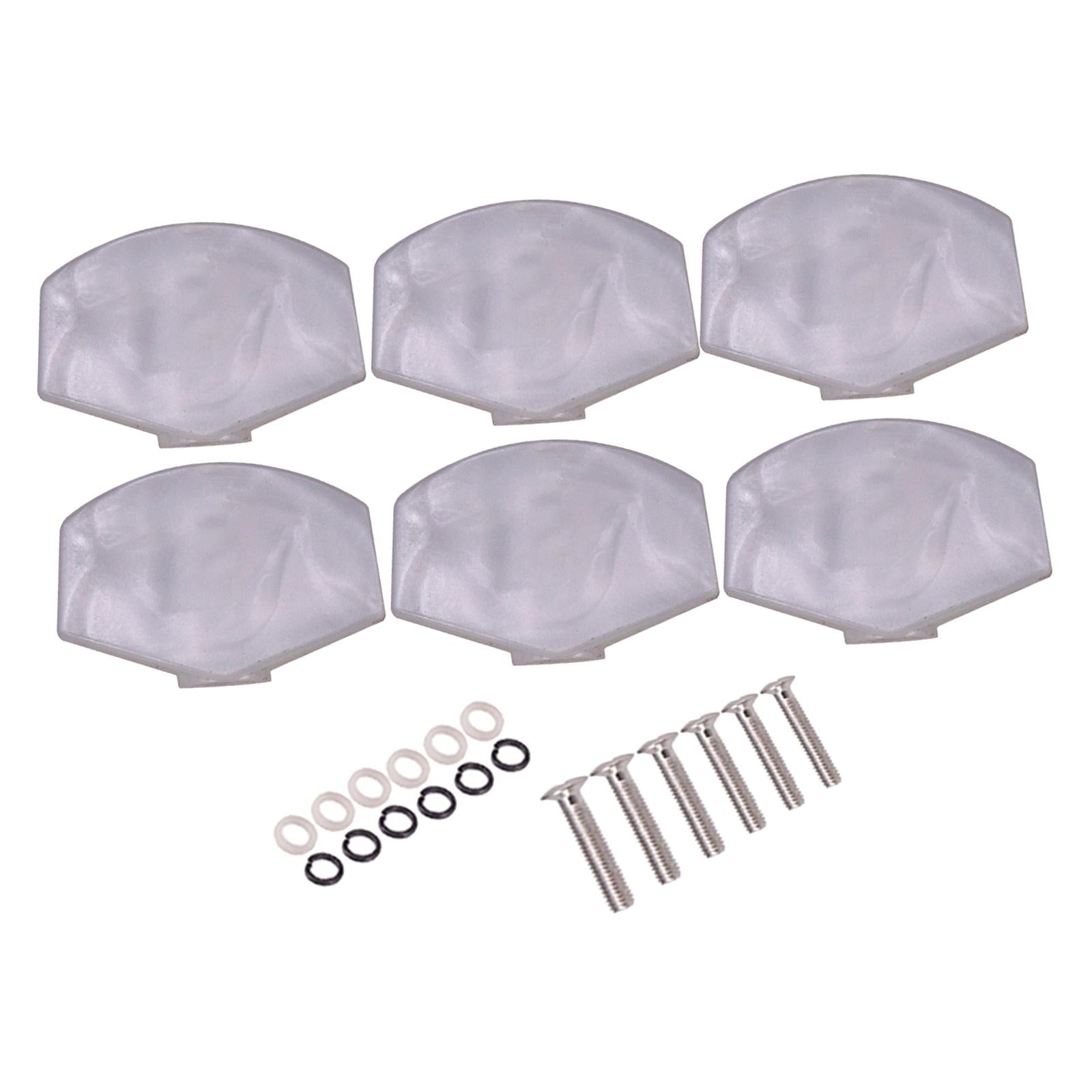 Guitar Tuning Pegs Cap Tuners Machine Head Replacement Buttons Knobs style 4