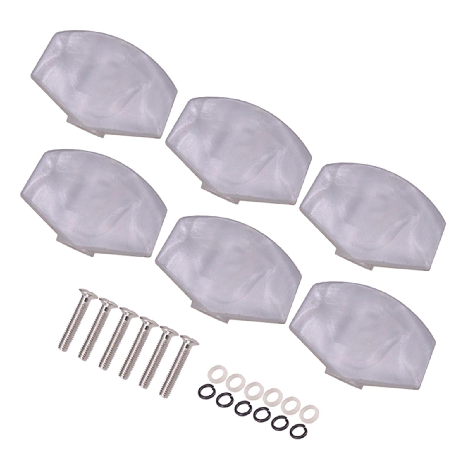 Guitar Tuning Pegs Cap Tuners Machine Head Replacement Buttons Knobs style 4