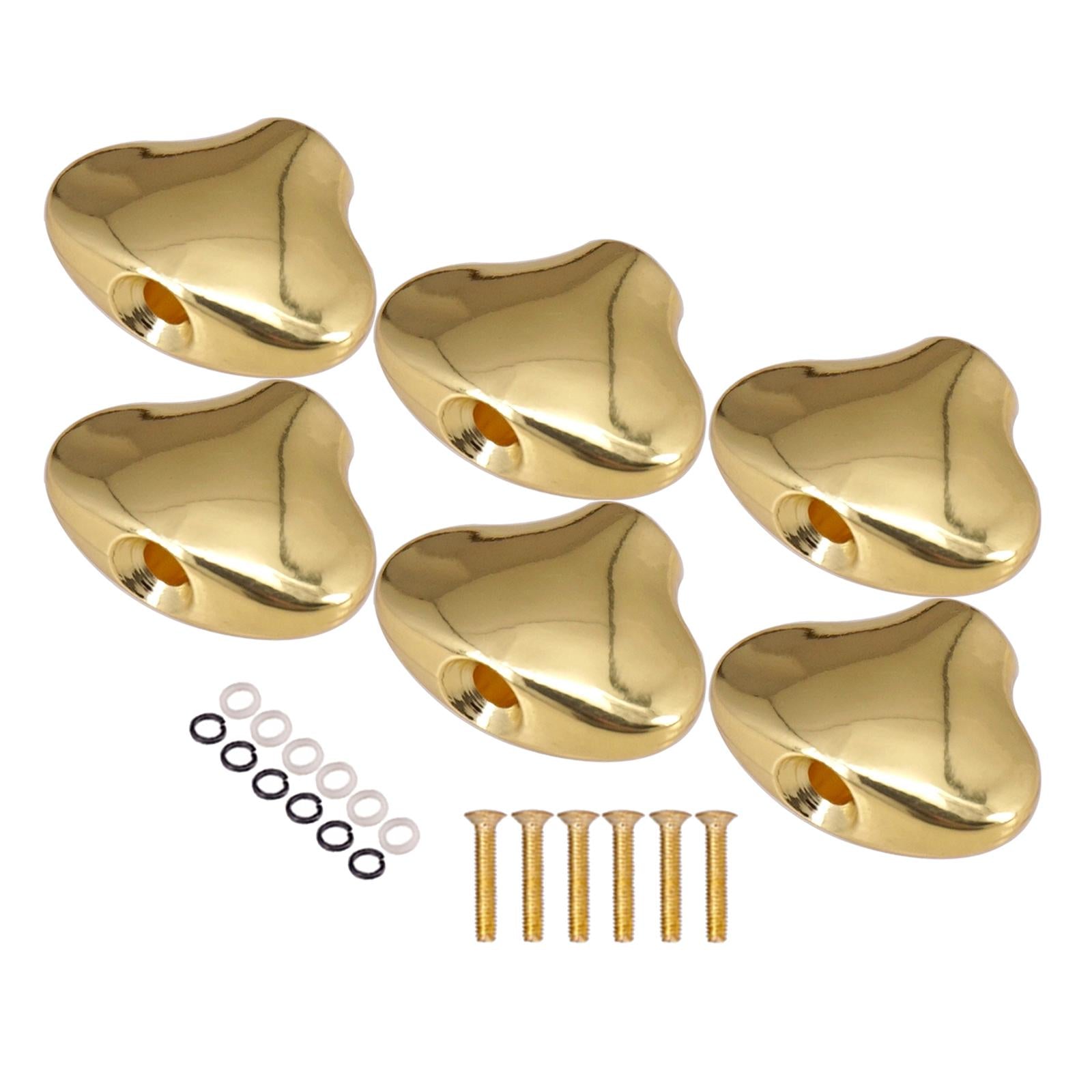 Guitar Tuning Pegs Cap Tuners Machine Head Replacement Buttons Knobs style 5