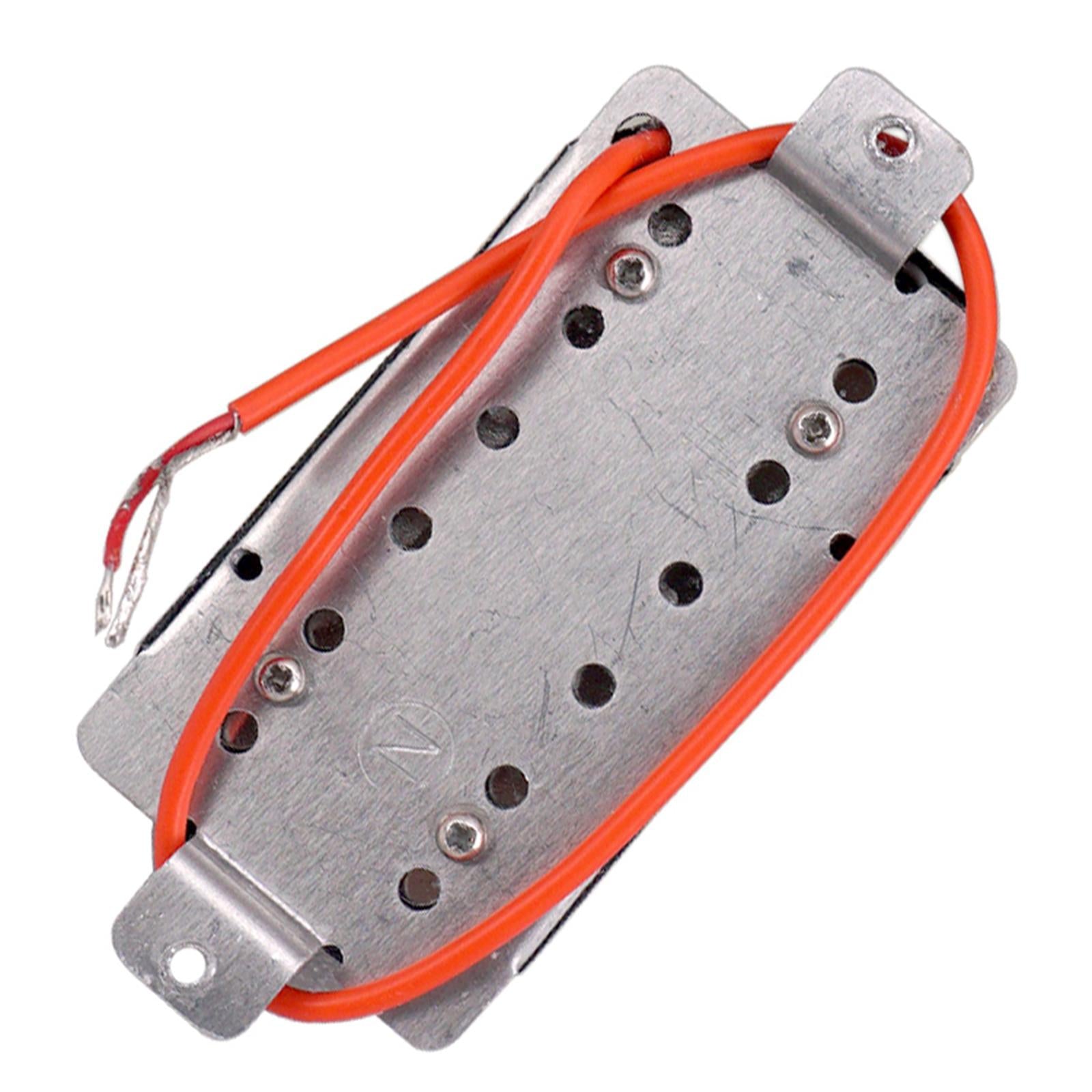 50/52mm Guitar Humbucker Pickup Double Coil Bridge/Neck Guitar Part Black