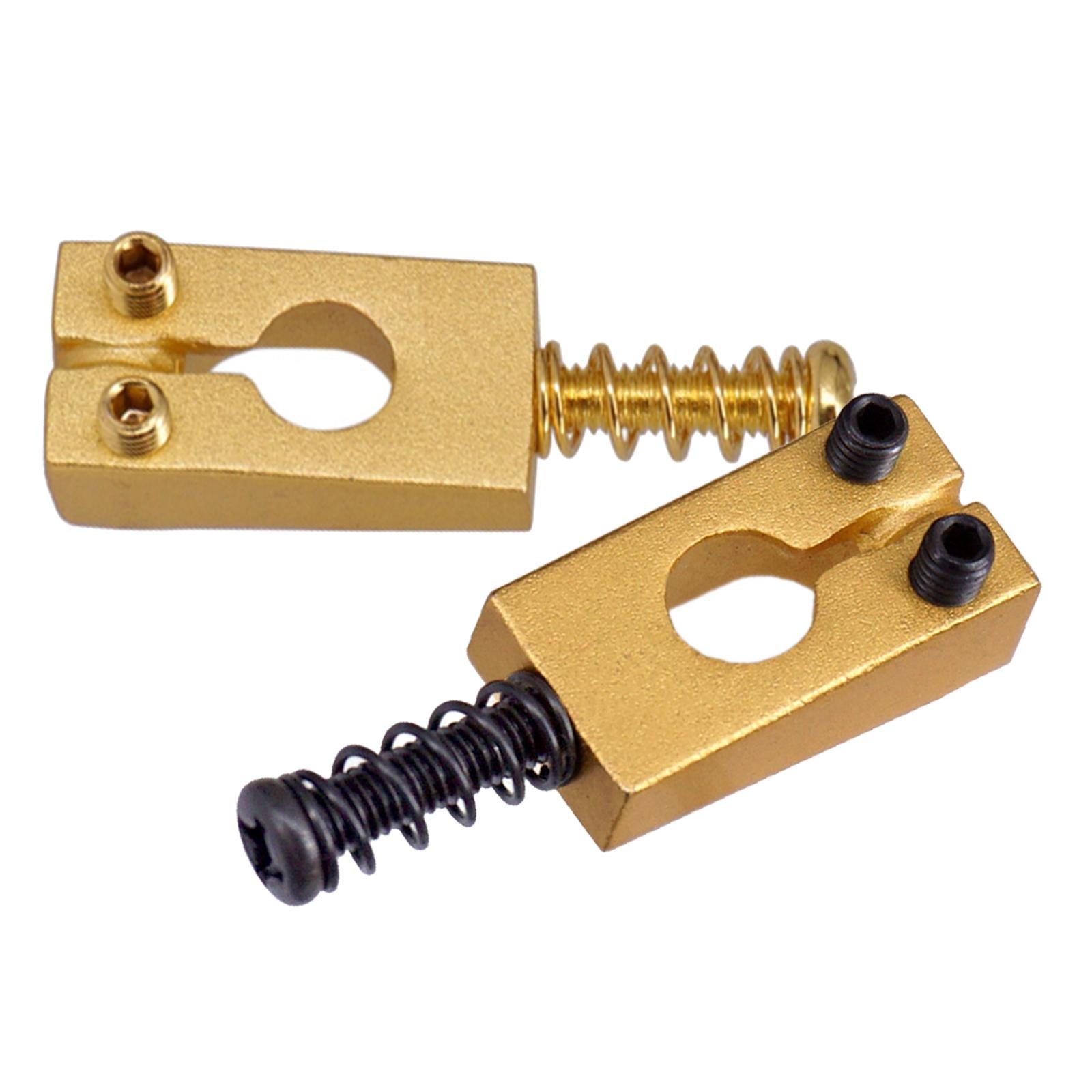 Set of 6 Brass Golden Guitar Bridge Saddles fit for ST Electric Guitar Parts gplden