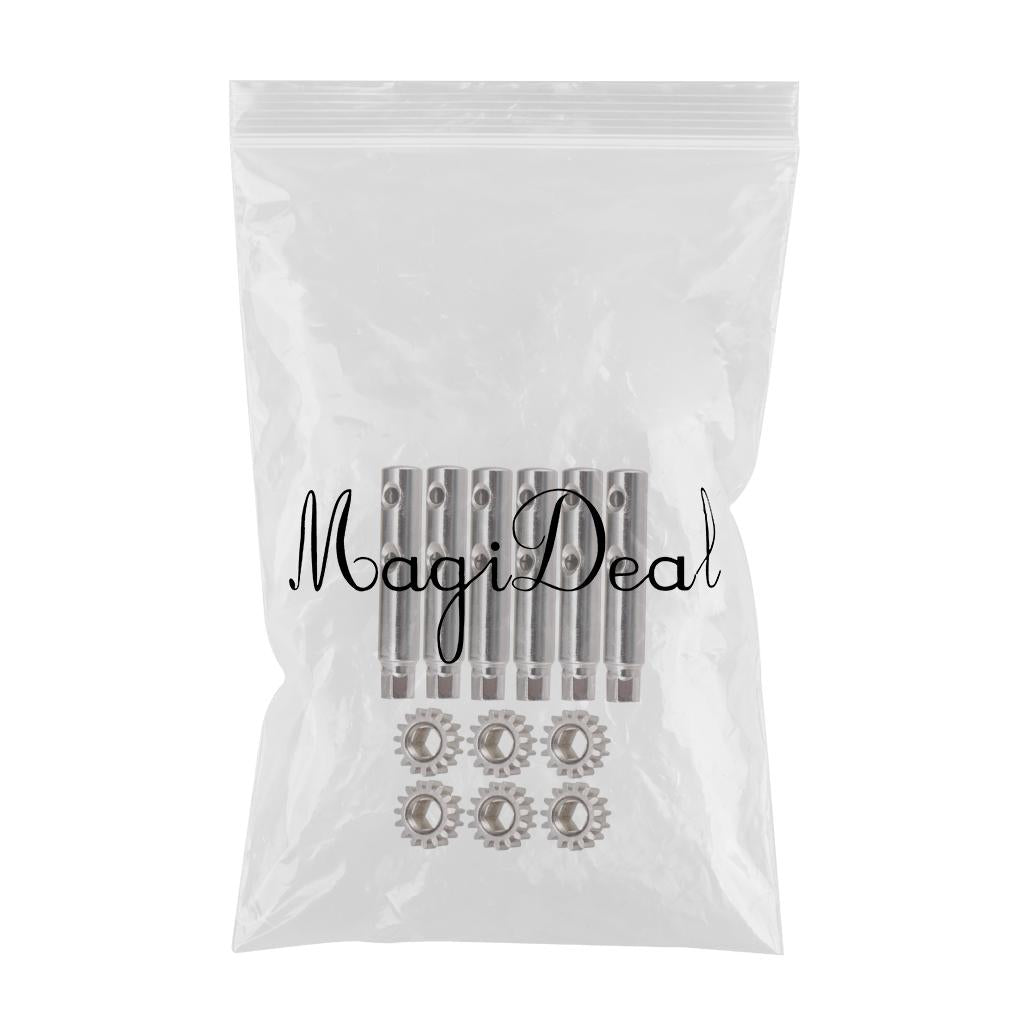 6Pcs Guitar Tuning Pegs Tuners Machine Heads Gear and Pins Parts Style6