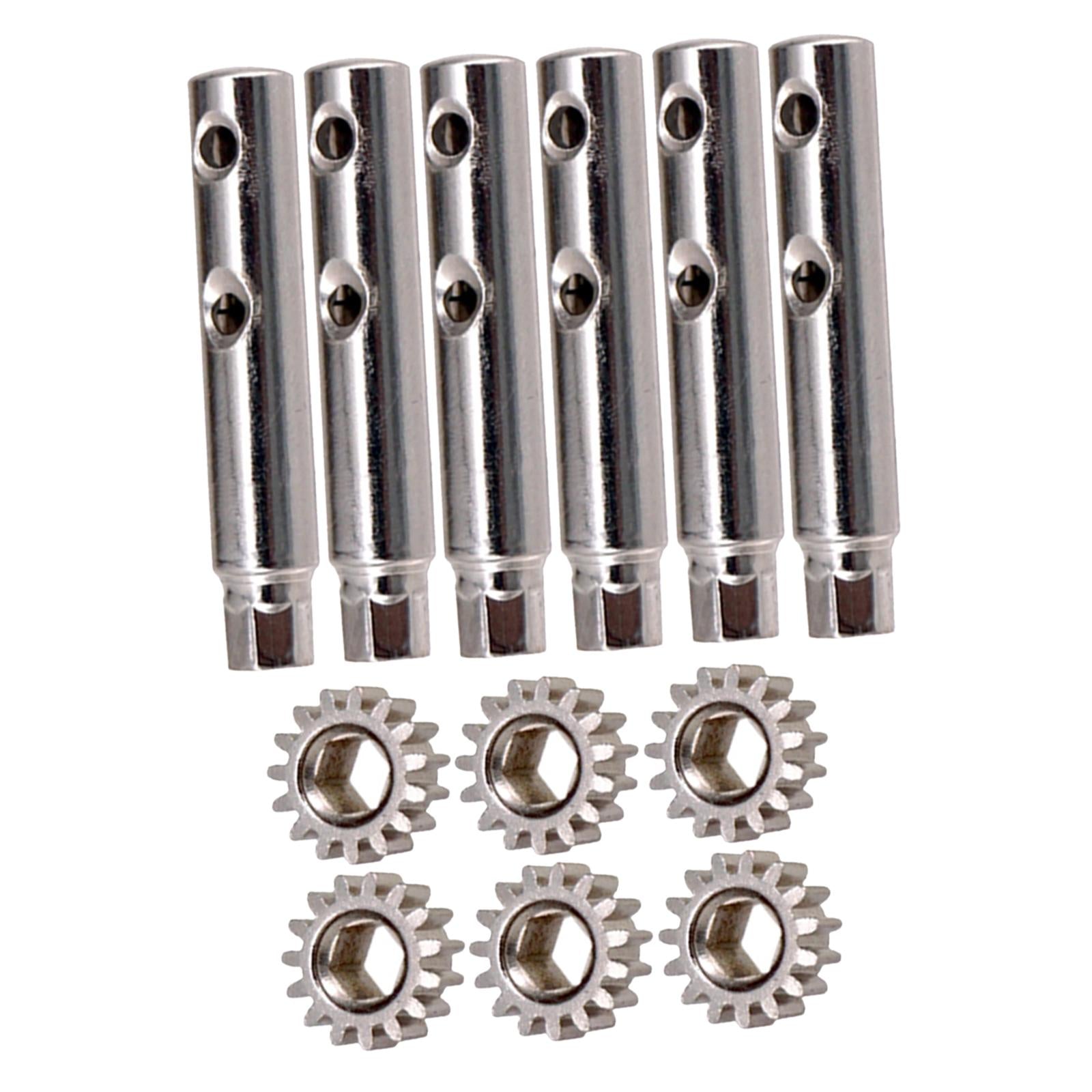 6Pcs Guitar Tuning Pegs Tuners Machine Heads Gear and Pins Parts Style8