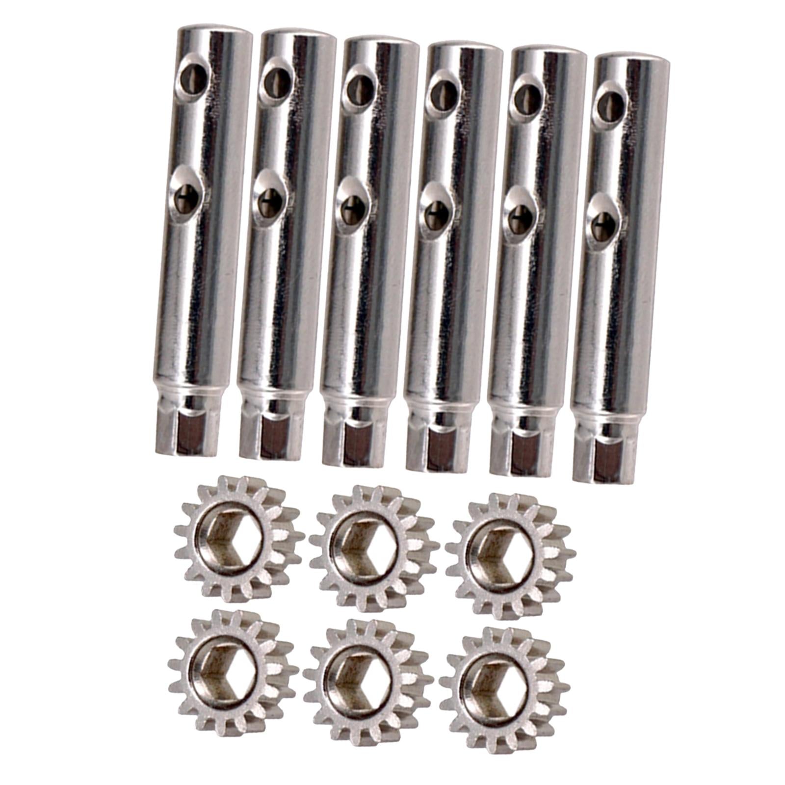 6Pcs Guitar Tuning Pegs Tuners Machine Heads Gear and Pins Parts Style8