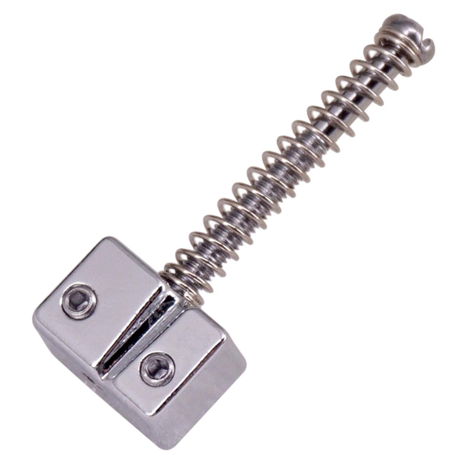 5pcs Zinc Alloy Saddle String Bridge for Bass Instrument Accessories Silver